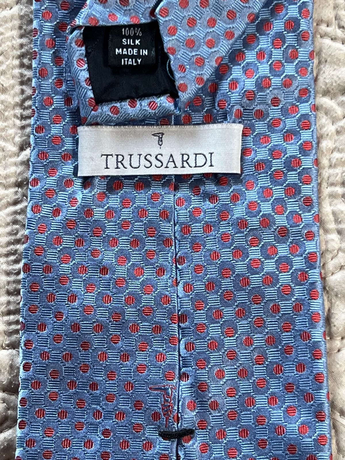 Trussardi Trussardi exclusive long silk tie Size ONE SIZE - 7 Thumbnail