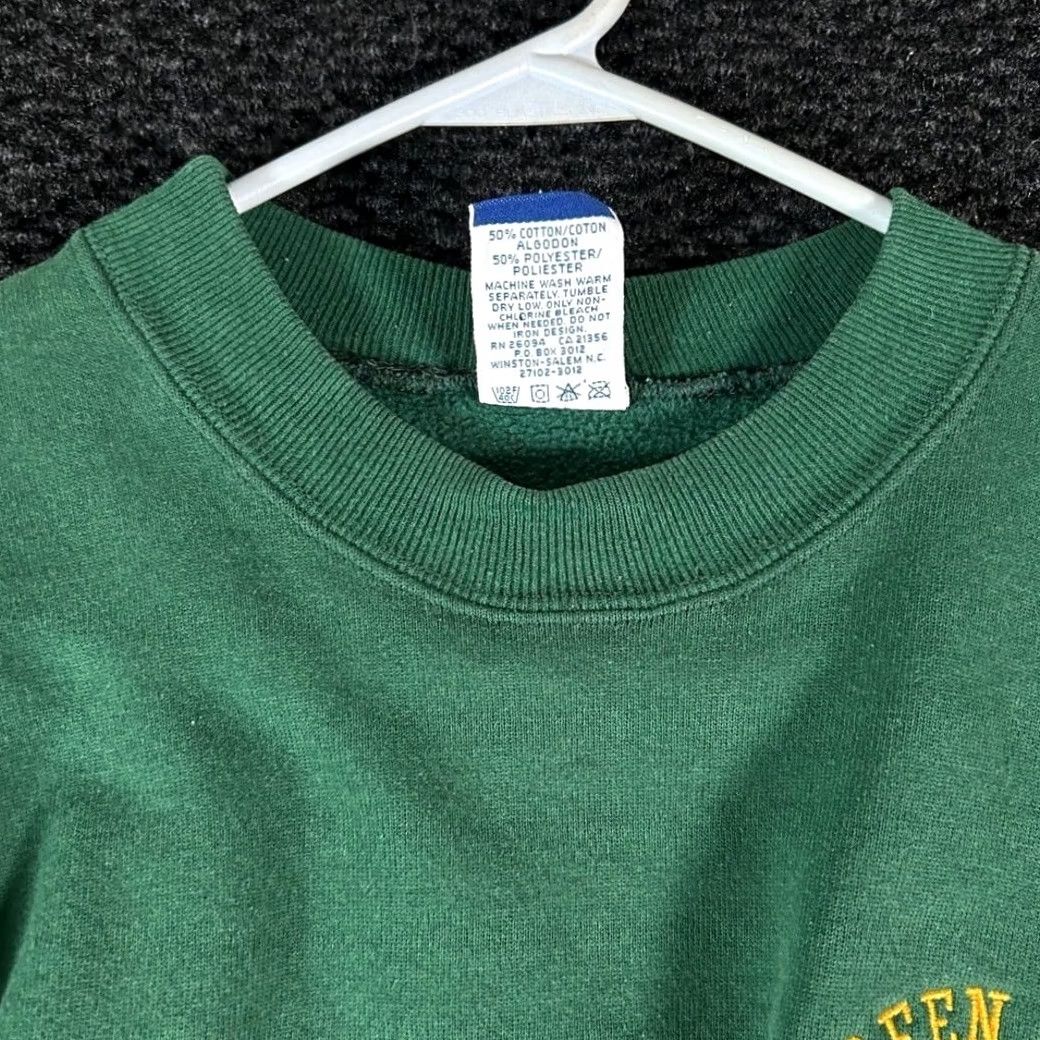 Champion VINTAGE Champion Green Bay Packers Sweatshirt L Crewneck Authentic Athletic Mens Size US L / EU 52-54 / 3 - 3 Thumbnail