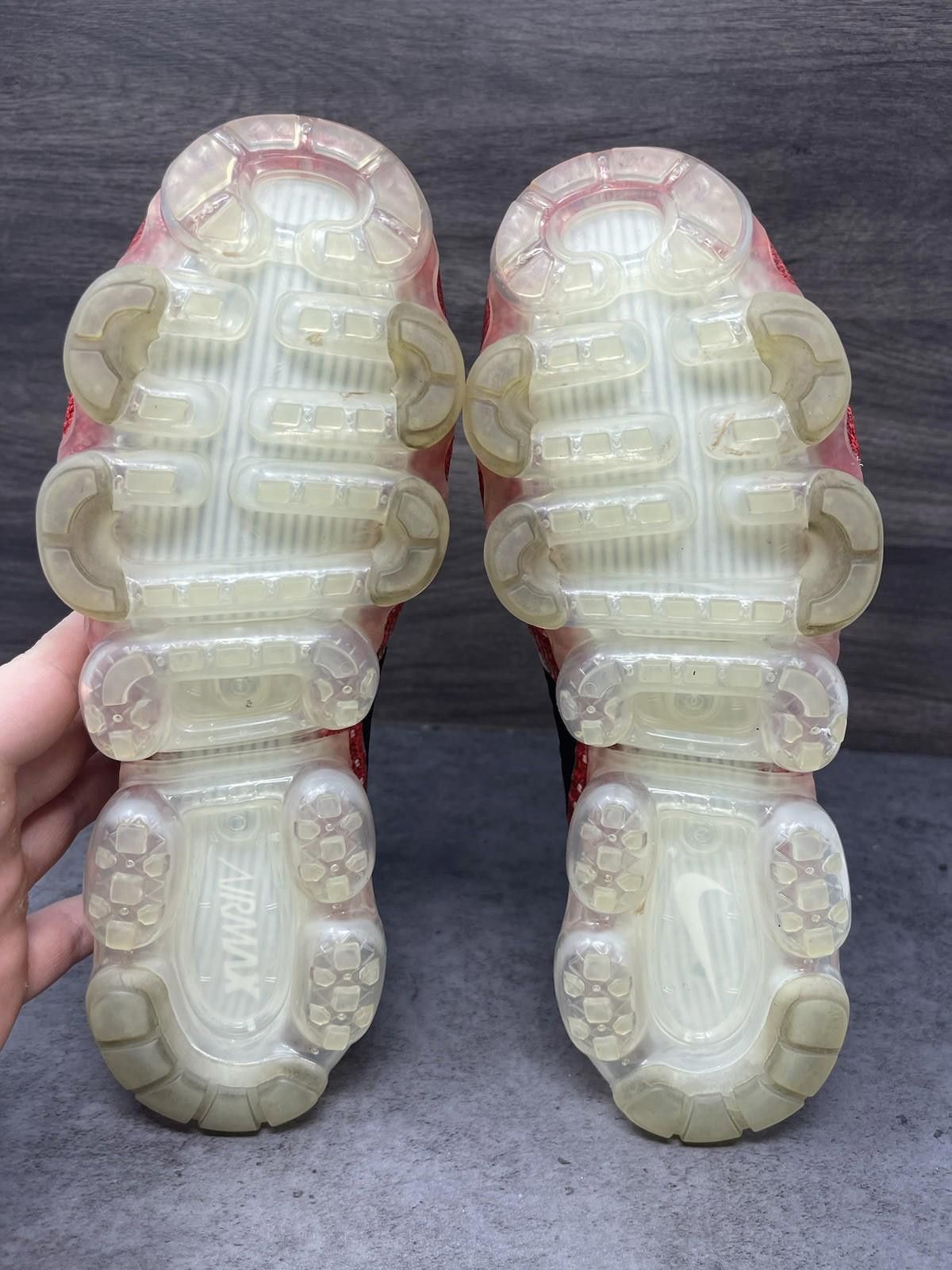 Nike Nike Air Vapormax Shoes Mens Size 8.5 NikeID Custom Red Size US 8.5 / EU 41-42 - 8 Thumbnail