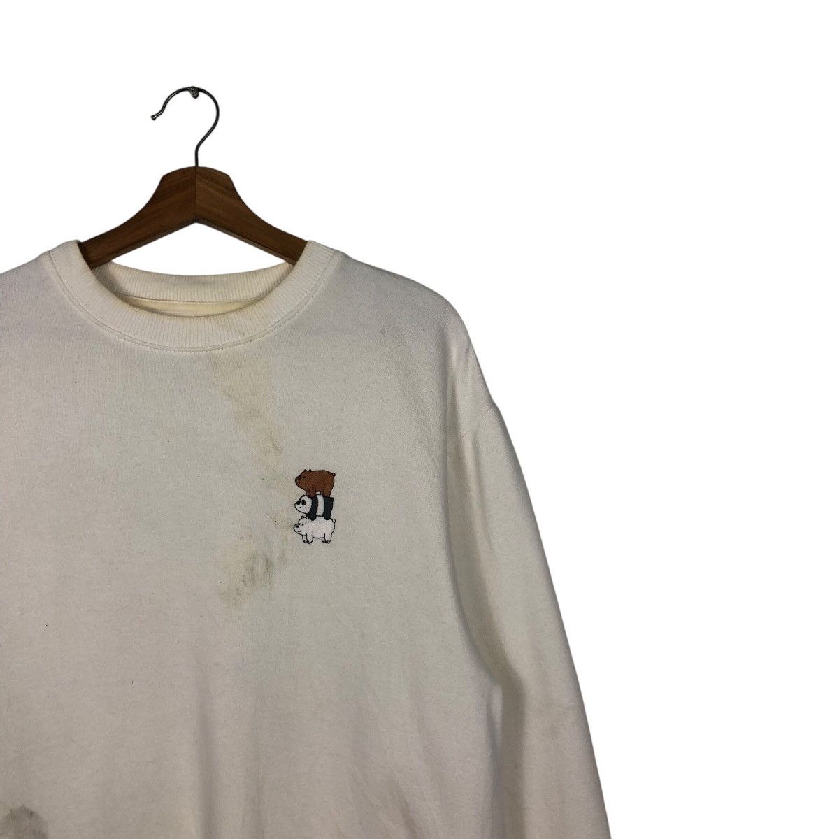Japanese Brand 📌Vintage Sweatshirt Graphic Tee Cartoon Bear Big Logo Size US S / EU 44-46 / 1 - 7 Thumbnail