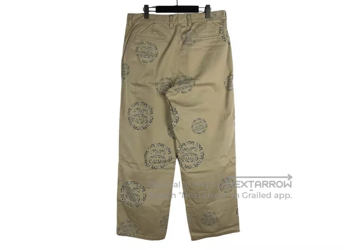 Stussy Beige Patterned Casual Pants Size 34. Size US 34 / EU 50 - 2 Thumbnail