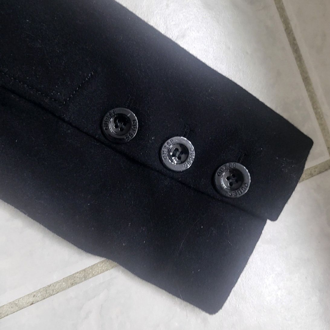 Guess Guess Wool Blend Black & White Jacket Zipper Metal Trim - XL Size XL / US 12-14 / IT 48-50 - 7 Thumbnail