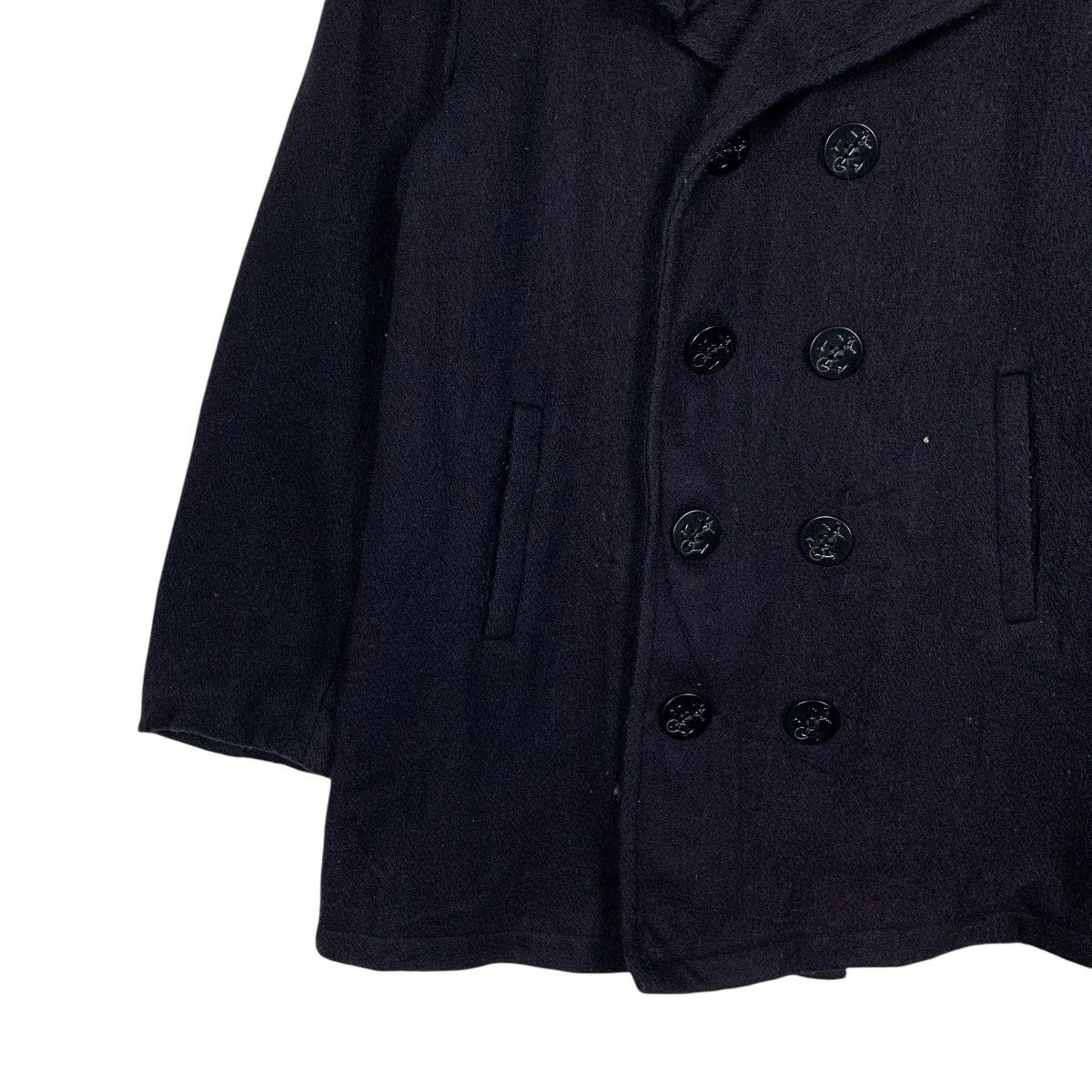 Vintage Military Uniform Double Breast Wool Peacoat #2297-C102 Size US M / EU 48-50 / 2 - 3 Thumbnail
