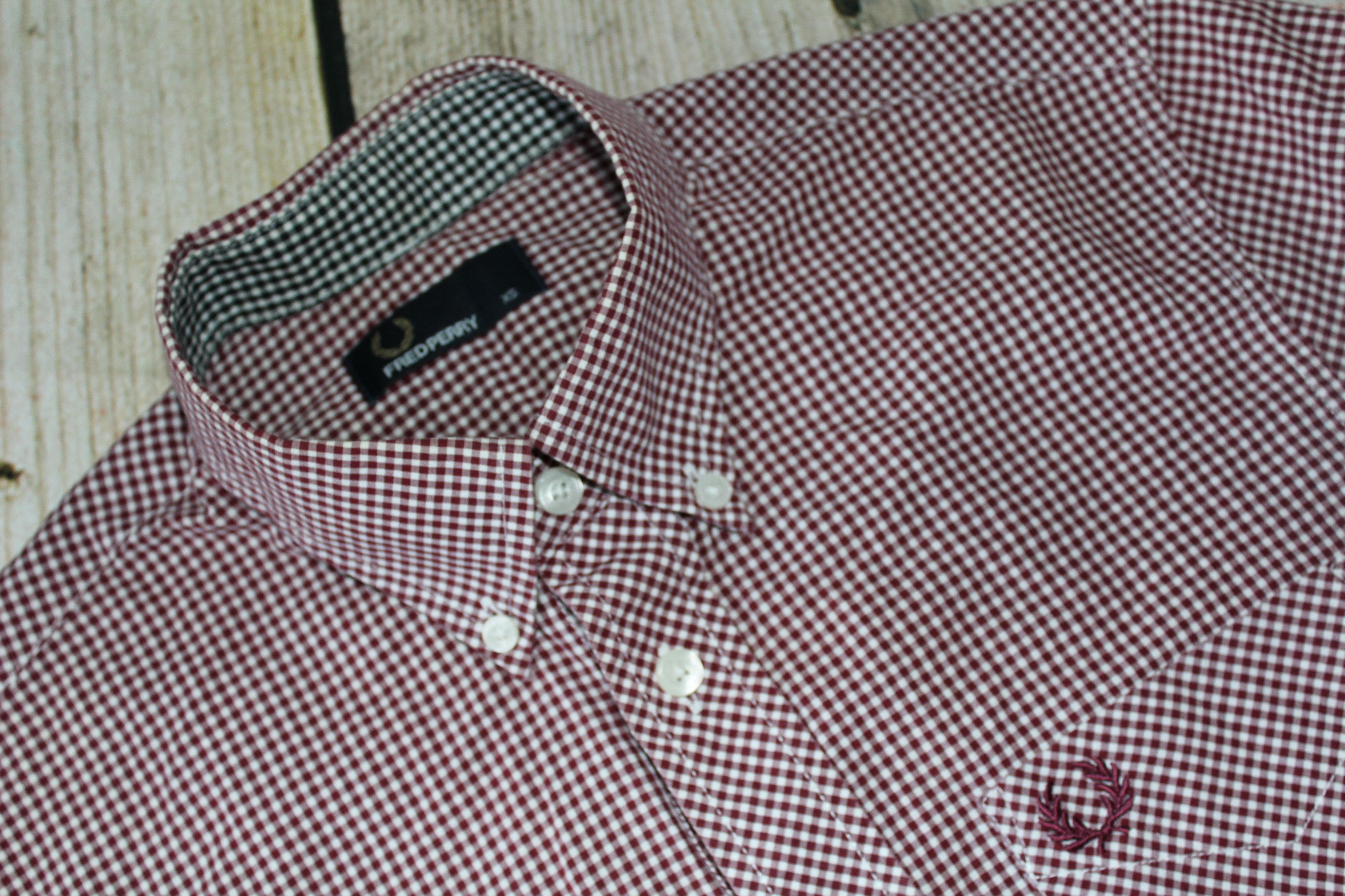 Fred Perry Fred Perry Long Sleeve Check Shirt Size US S / EU 44-46 / 1 - 1 Thumbnail