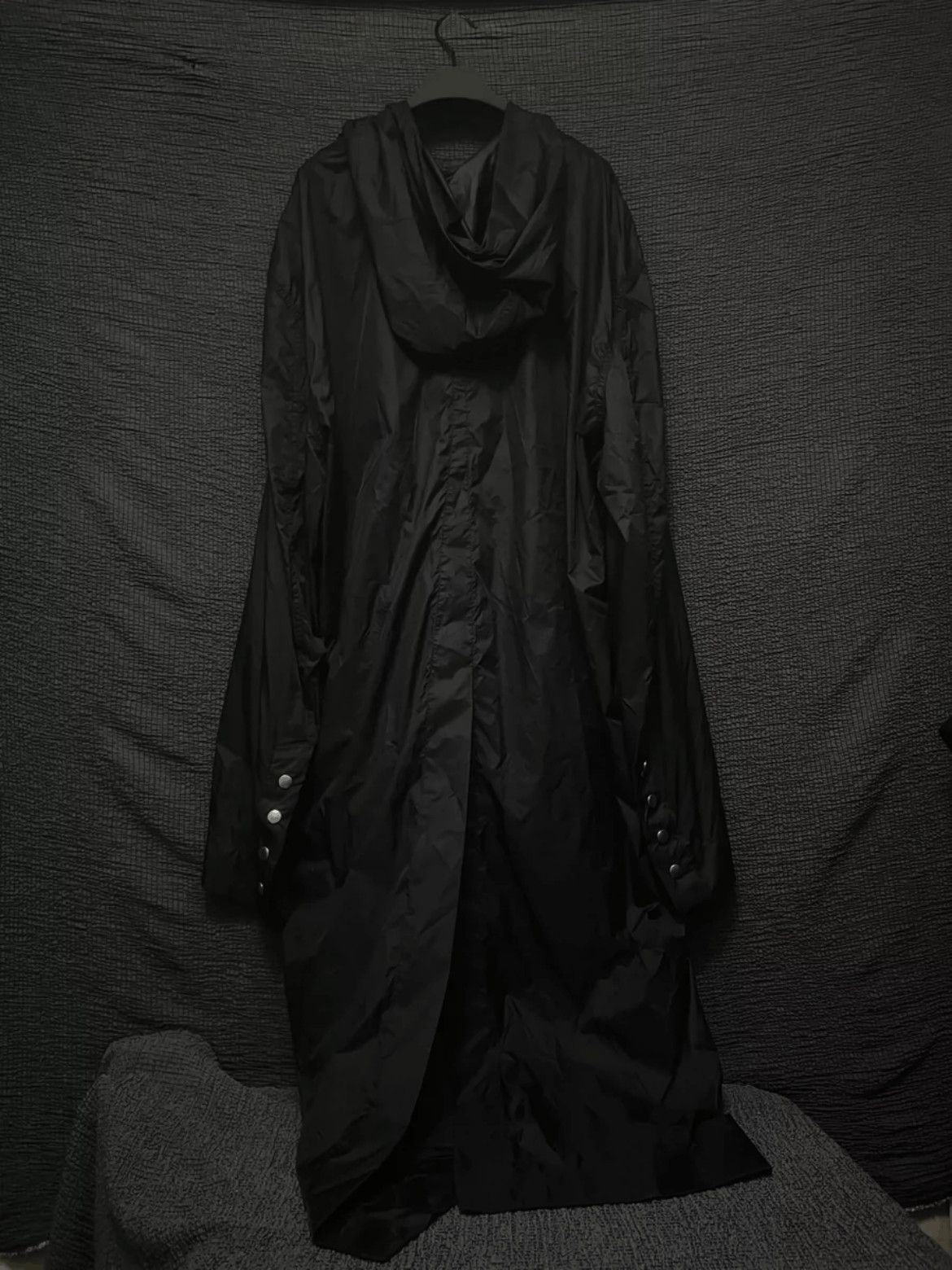 Rick Owens Sz 50 Rick OWens 21AW Hooded Trench Coat Size US M / EU 48-50 / 2 - 2 Thumbnail