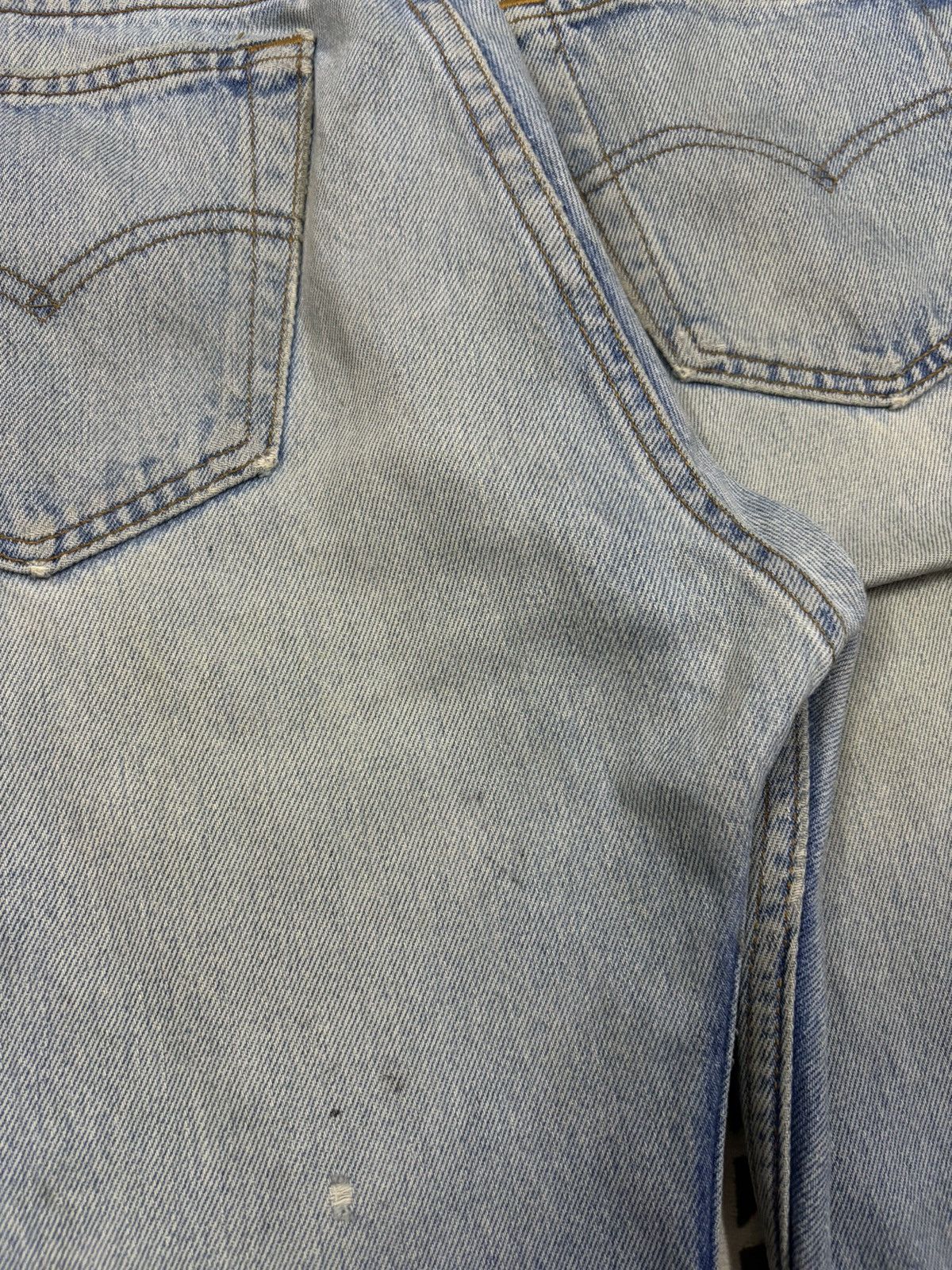 Levi's Vintage 90s Levis 501 Rusty Mud Wash Distressed Grunge Jeans Size US 31 - 14 Thumbnail