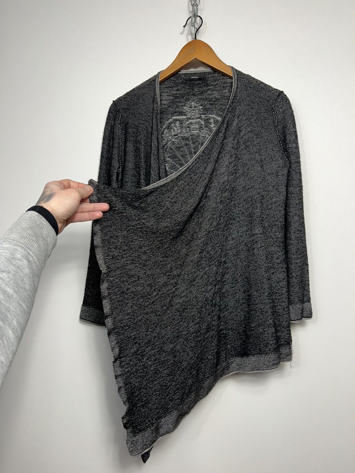 Diesel Vintage Diesel Wool Crunge Cardigan Long Sleeve Size S / US 4 / IT 40 - 11 Thumbnail
