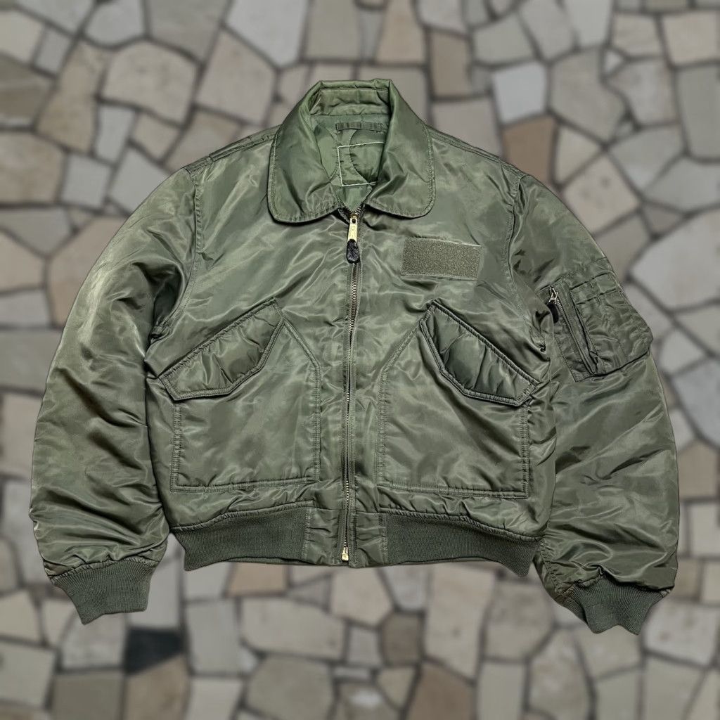 Japanese Brand × Vintage Y2K Ma-1 Bomber H.P.S Jacket Flyers CWU