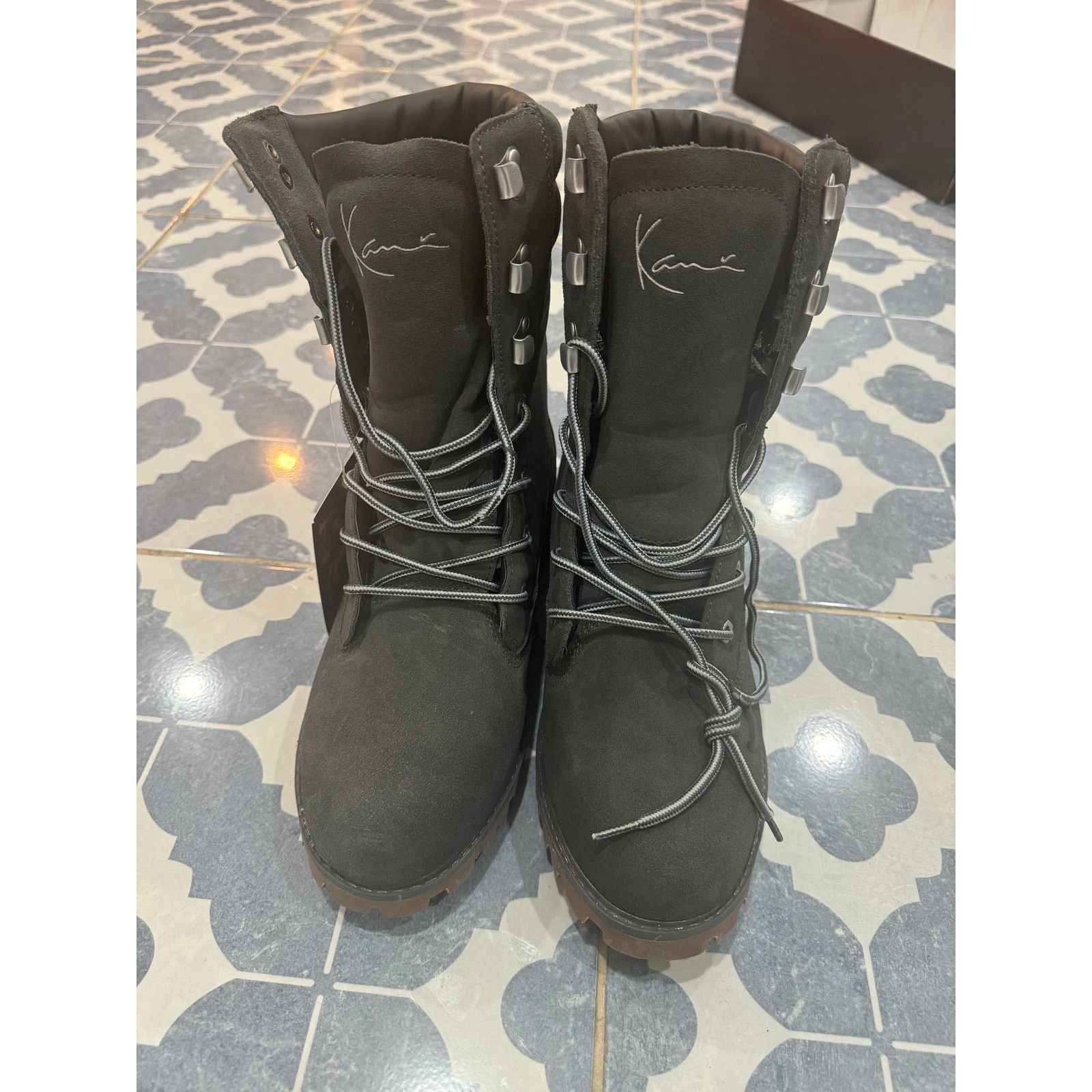 Karl Kani *Very Rare* Karl Kani Retro High Top Boots (waterproof) Size US 9.5 / EU 42-43 - 5 Thumbnail