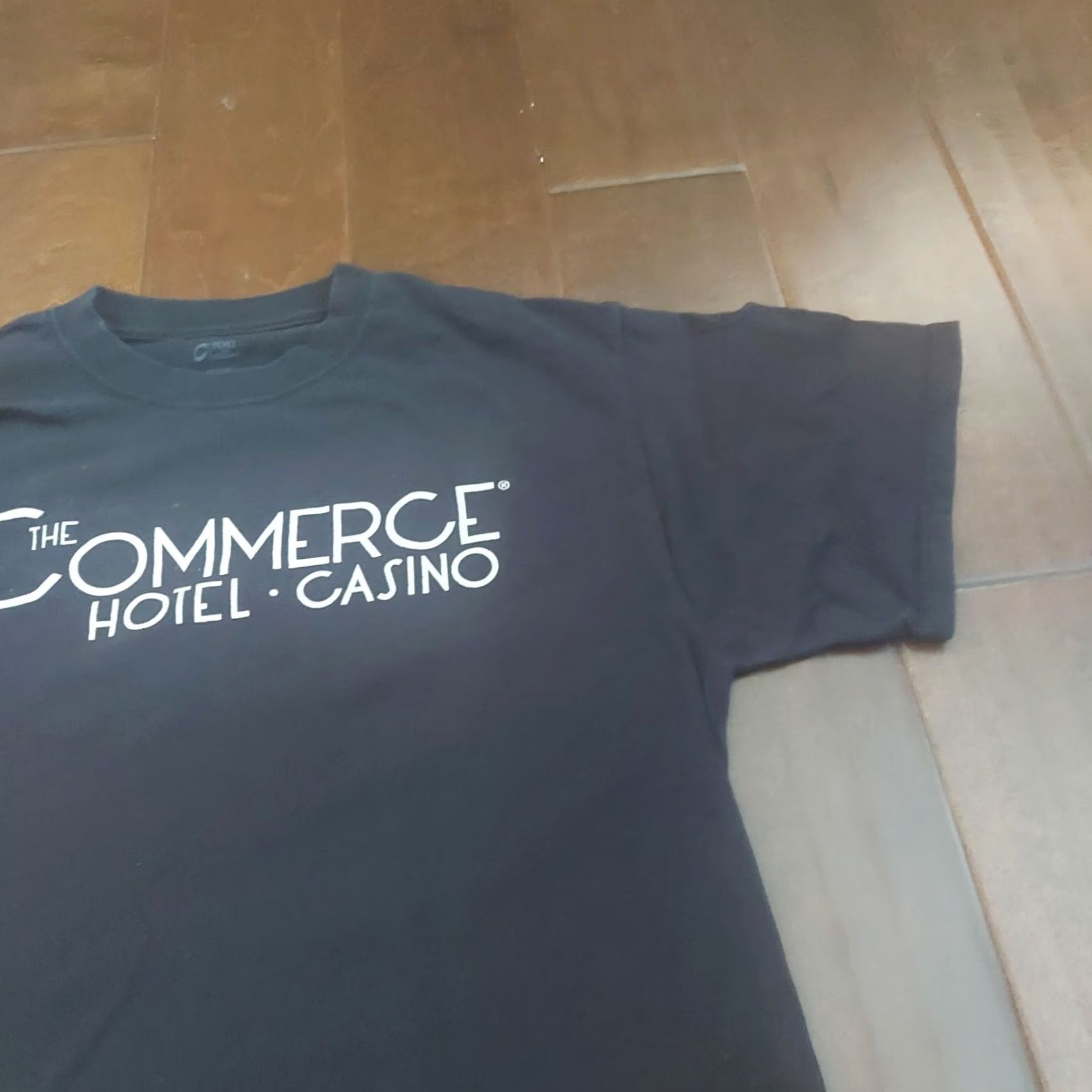 Port & Company Port & Company Commerce Home Casino T-shirt Men Black Short Sleeve Poker Chips Print Size M Size US M / EU 48-50 / 2 - 7 Thumbnail