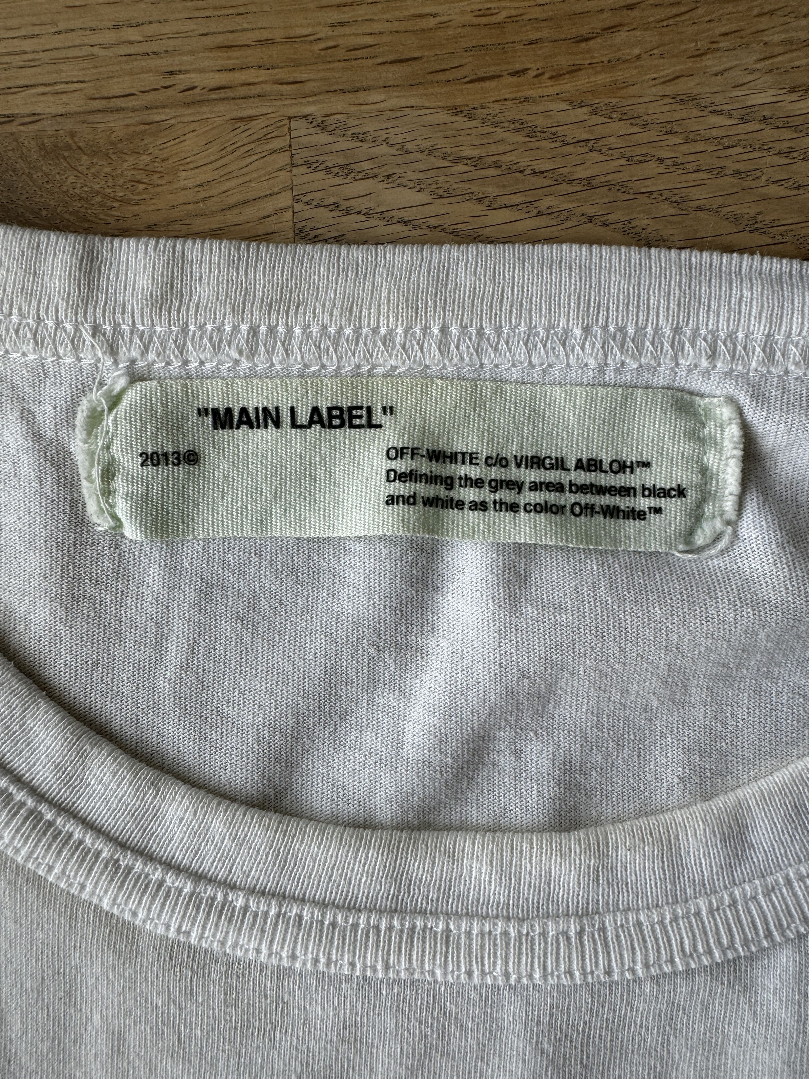 Off-White Off-White spray paint longsleeve tee Size US S / EU 44-46 / 1 - 4 Thumbnail