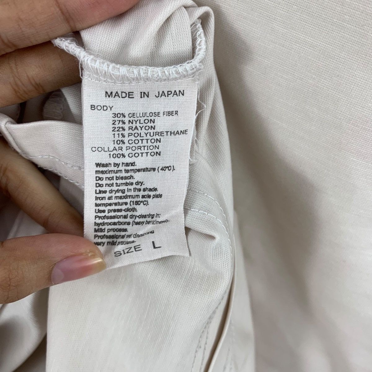 ADAM ET ROPE ADAM ET ROPE Made In Japan Baggy Boxy Collection Tee Shirt Size L / US 10 / IT 46 - 7 Thumbnail