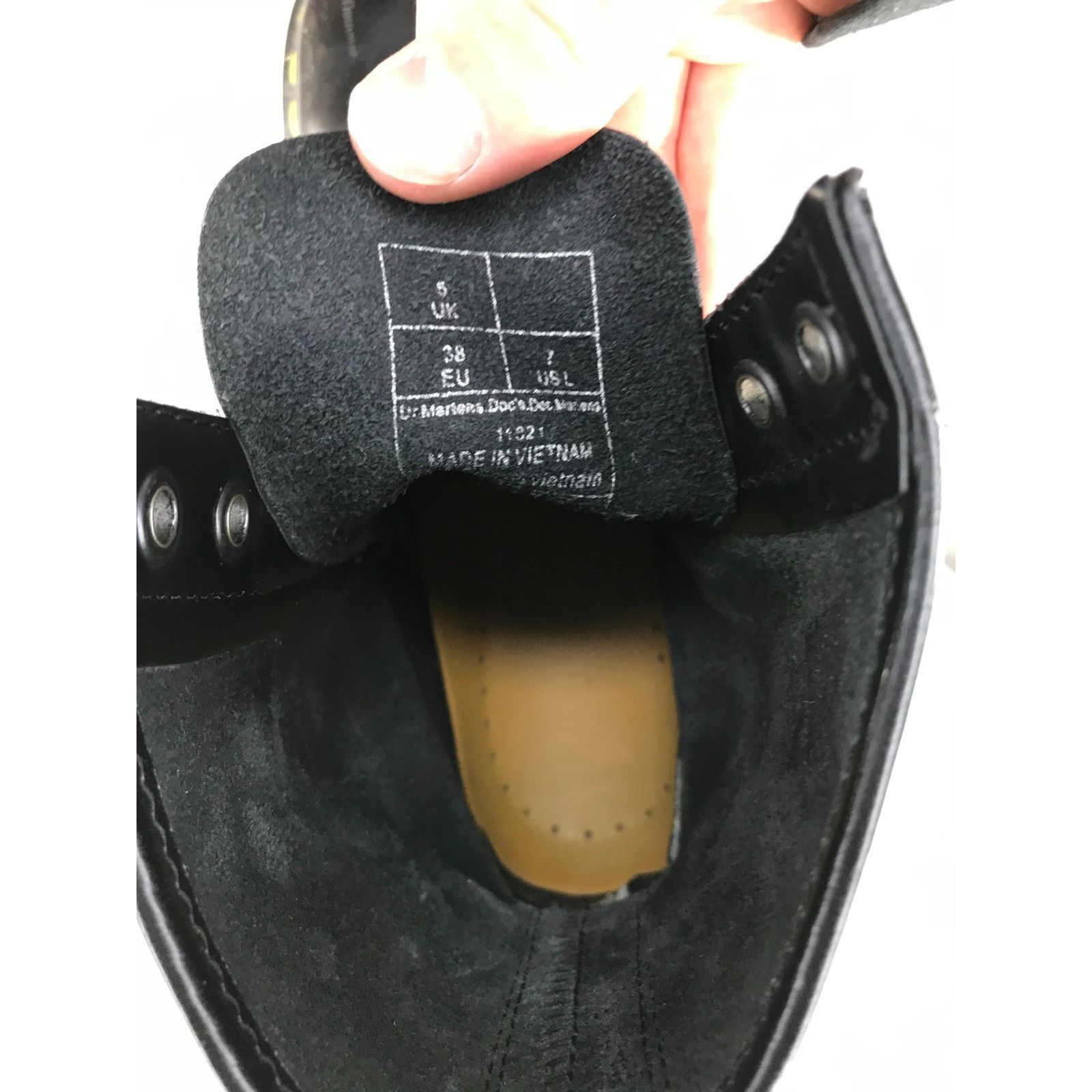 Dr. Martens Doc Dr. Martens 1460 Pascal Black Virginia Leather Boots Wom Size US 7 / IT 37 - 8 Thumbnail