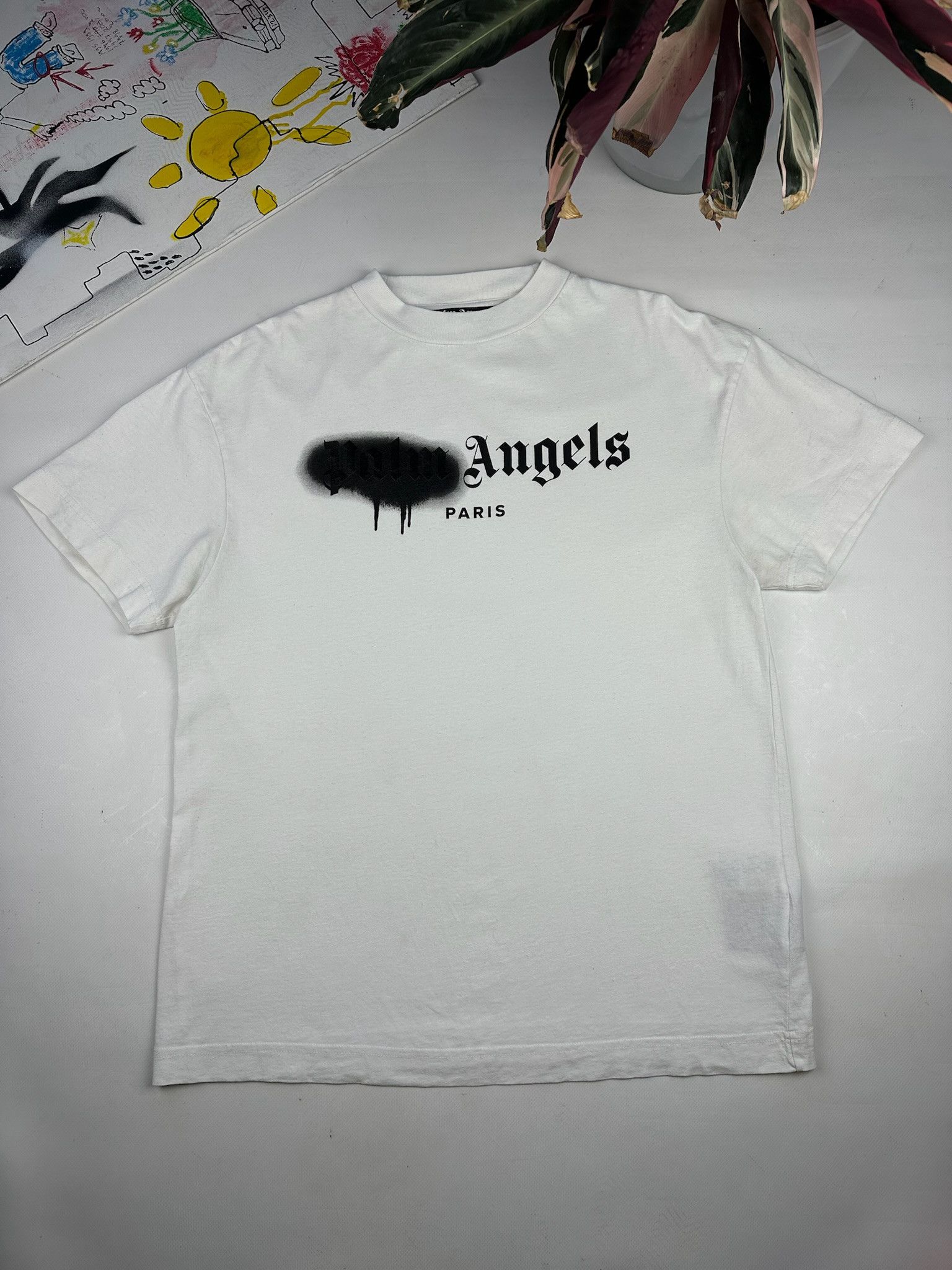 Palm Angels Palm Angels Logo Tee paris Size US S / EU 44-46 / 1 - 1 Thumbnail
