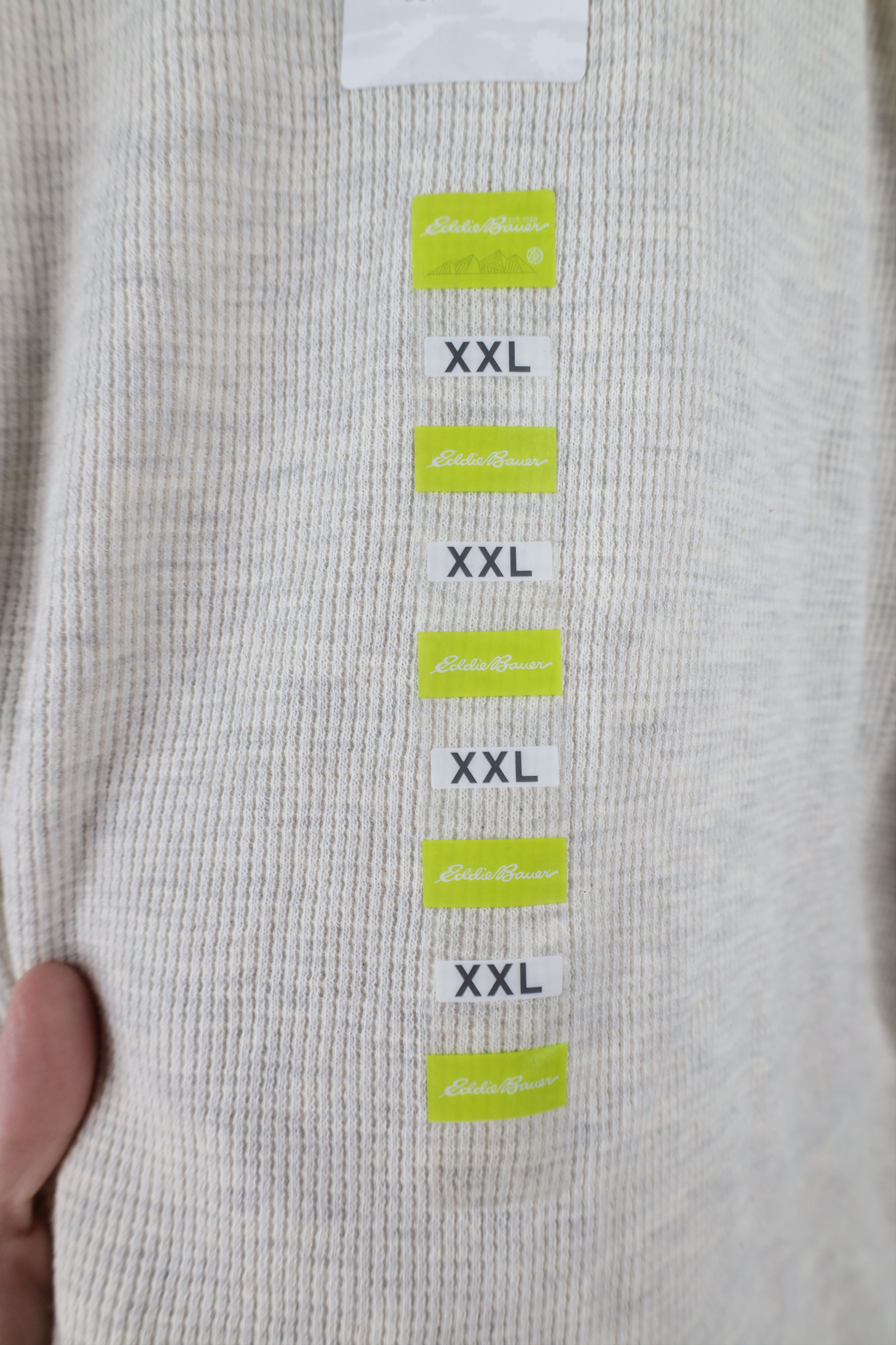 Eddie Bauer × Vintage Deadstock Vintage Eddie Bauer Knit Long Sleeve T-Shirt Size US XXL / EU 58 / 5 - 6 Thumbnail