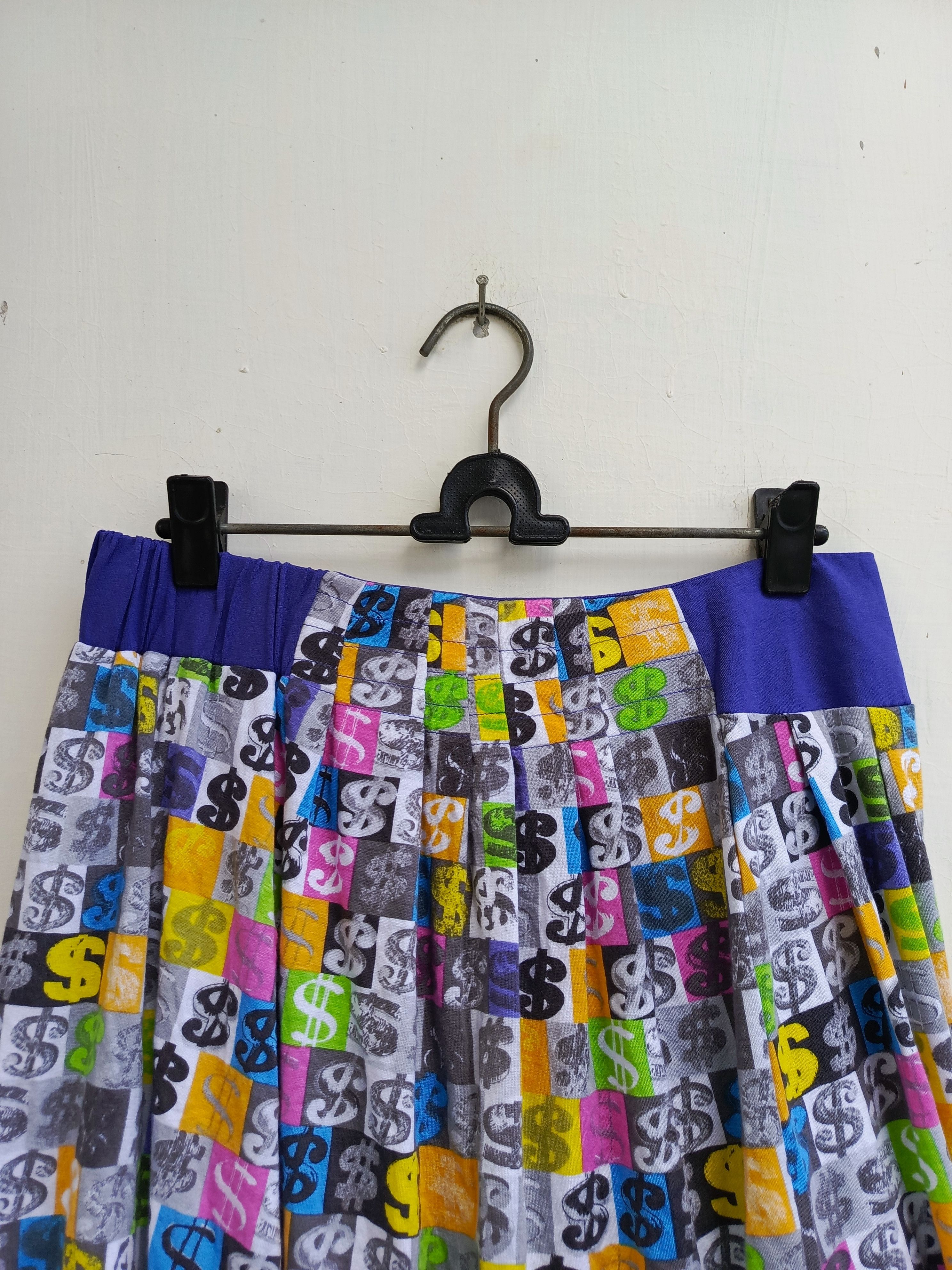 Andy Warhol Andy Warhol full print $ skirt Size 28" / US 6 / IT 42 - 3 Thumbnail