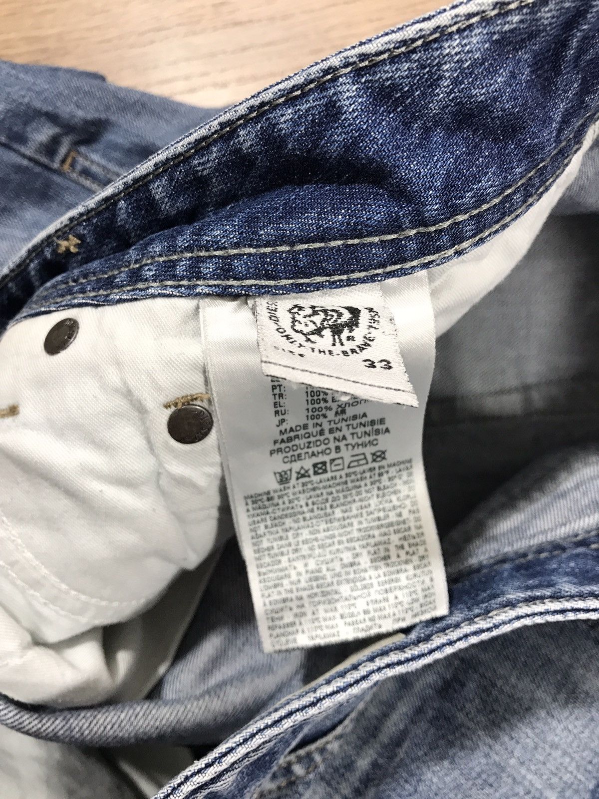 Diesel Diesel Vintage Distressed Denim Pants Jeans Size US 33 - 9 Thumbnail