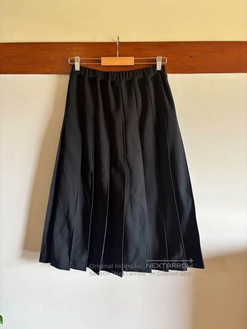 Comme des Garcons Comme Des Garcons size L Black Long Pleated Skirt Size 25" / US 0 / IT 36 - 2 Thumbnail