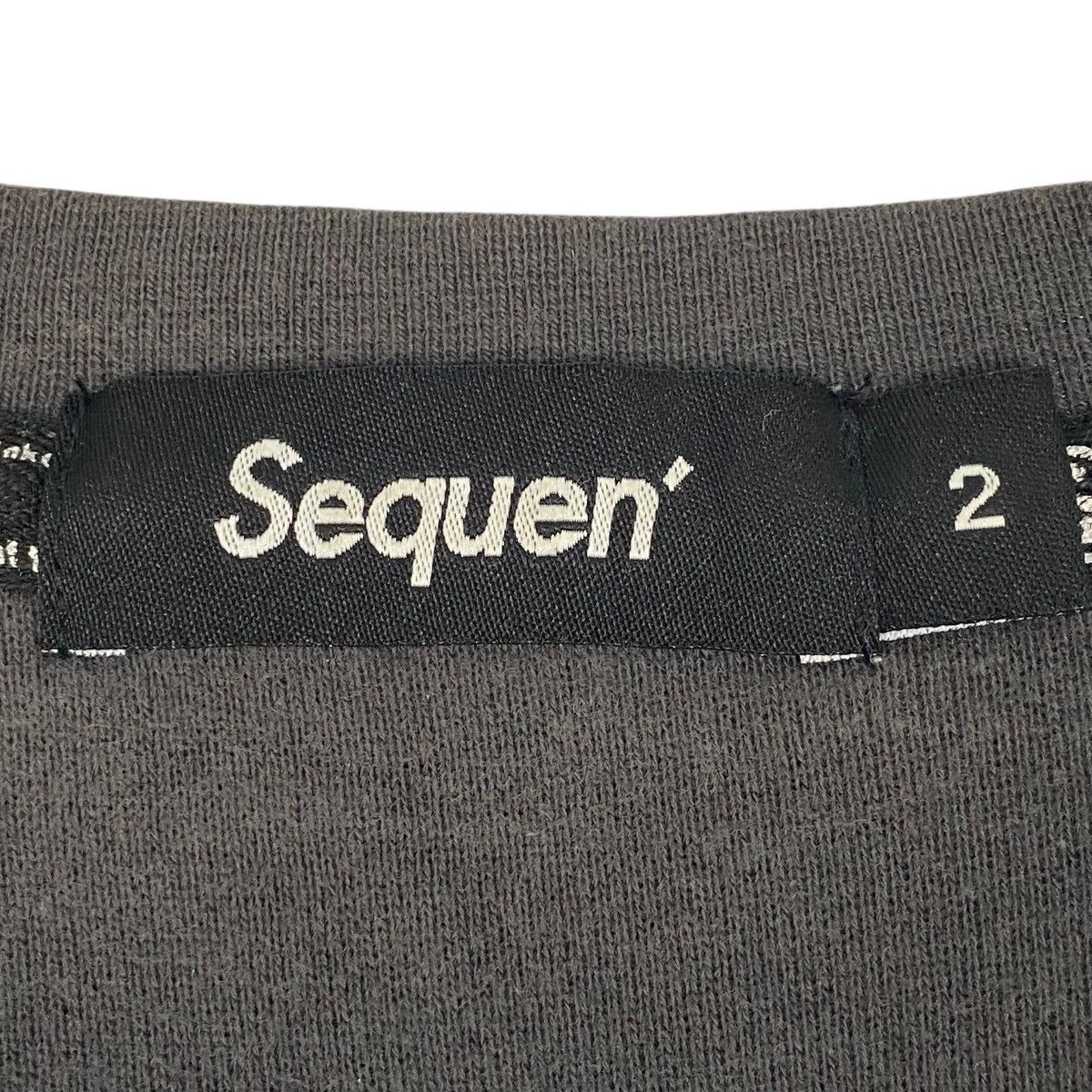 Vintage Vintage Sequen Sweatshirt Crewneck Black Pullover Size L Size US L / EU 52-54 / 3 - 10 Thumbnail