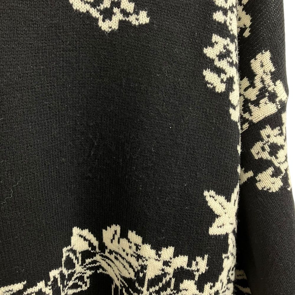 Yohji Yamamoto Yohji Yamamoto pour homme/ FLOWER DESIGN high-neck knit Size US L / EU 52-54 / 3 - 6 Thumbnail