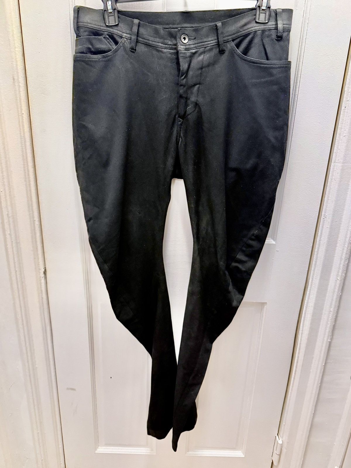 Julius S/S16 "Angel_s" $880 Twisted Seam Knit Denim Size US 34 / EU 50 - 2 Thumbnail