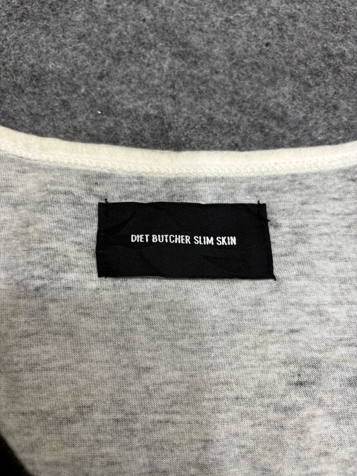 Diet Butcher Slim Skin 💥Split Spray Design💥Very Rare DBSS Shirt F608 Size US M / EU 48-50 / 2 - 5 Thumbnail