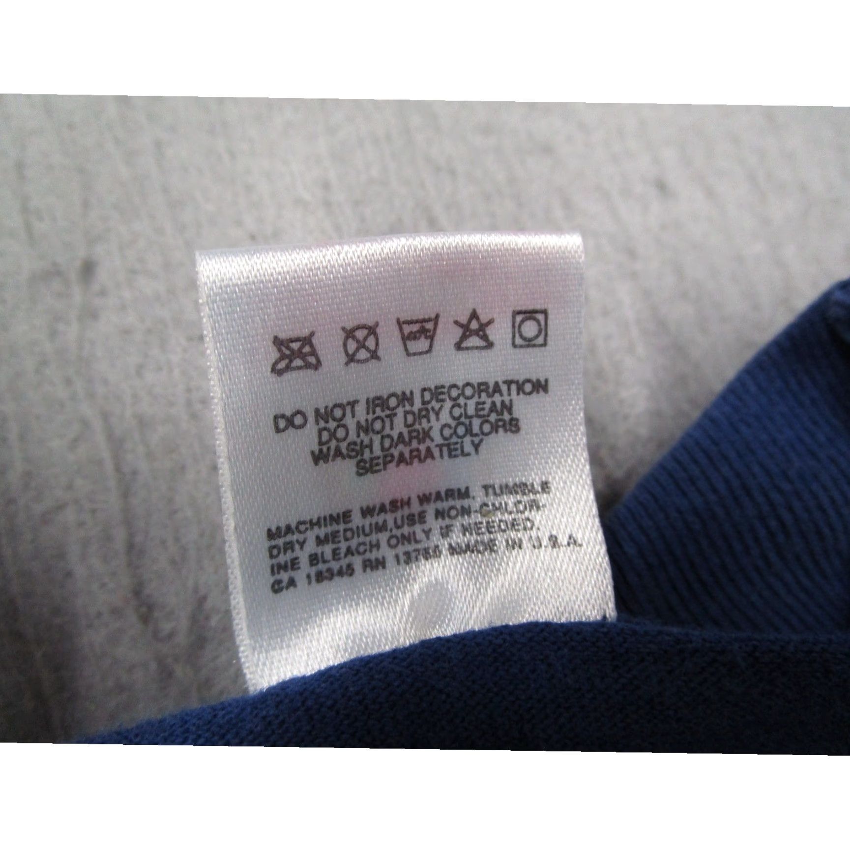Fruit Of The Loom VINTAGE UC Berkeley Tau House Oski T Shirt Fruit of the Loom Blue XL USA Size US XL / EU 56 / 4 - 5 Thumbnail