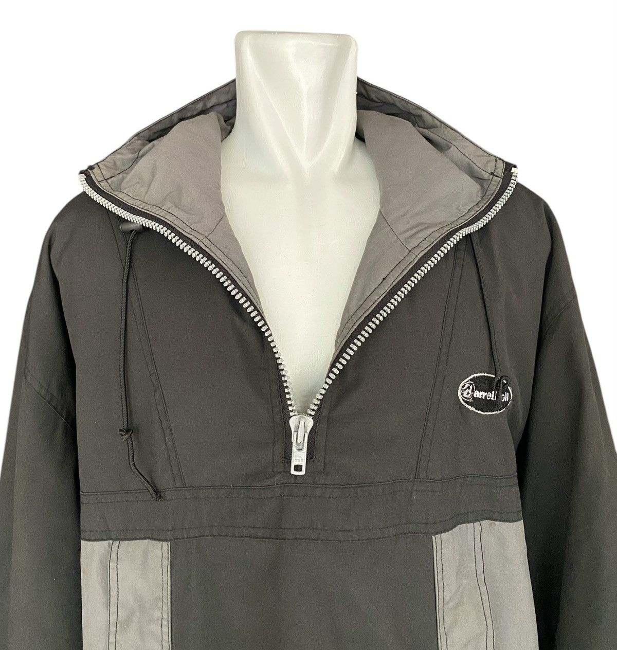 If Only Was True × Vintage Vintage BARELL ROLL Half Zip Anorak Hoodie Size US XL / EU 56 / 4 - 12 Thumbnail