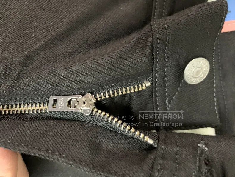 Acne Studios Acne Studios Pure Black Denim Pants with Five Pockets Size US 30 / EU 46 - 7 Thumbnail