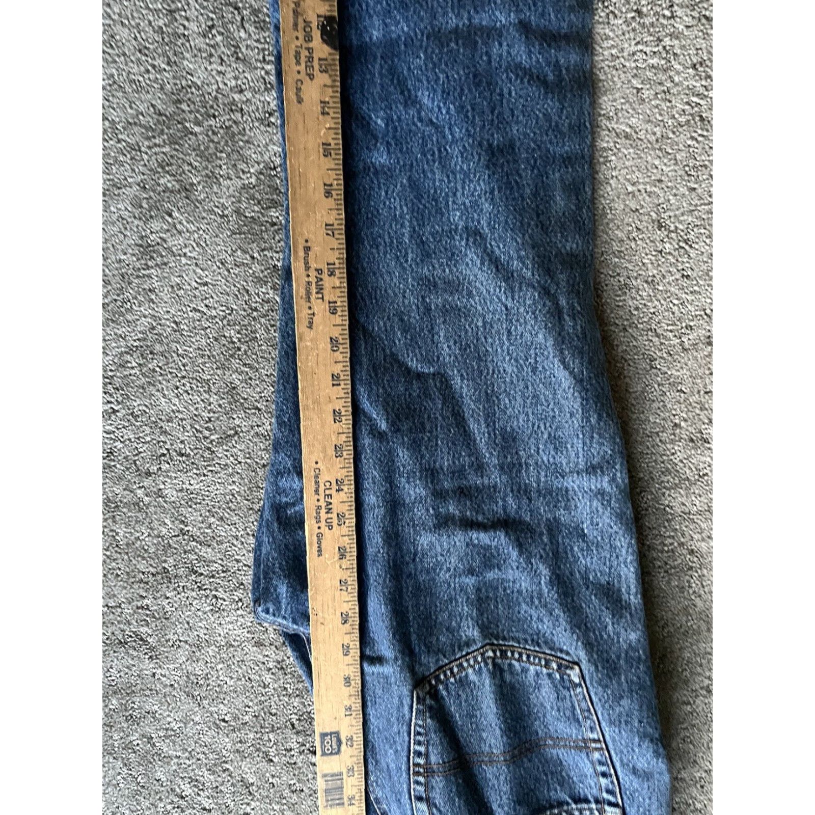 Tommy Hilfiger Tommy Hilfiger Jeans Size 12P Blue Straight Casual Snap Front Retro Y2K Womens Size 34" / US 12 / IT 48 - 7 Thumbnail