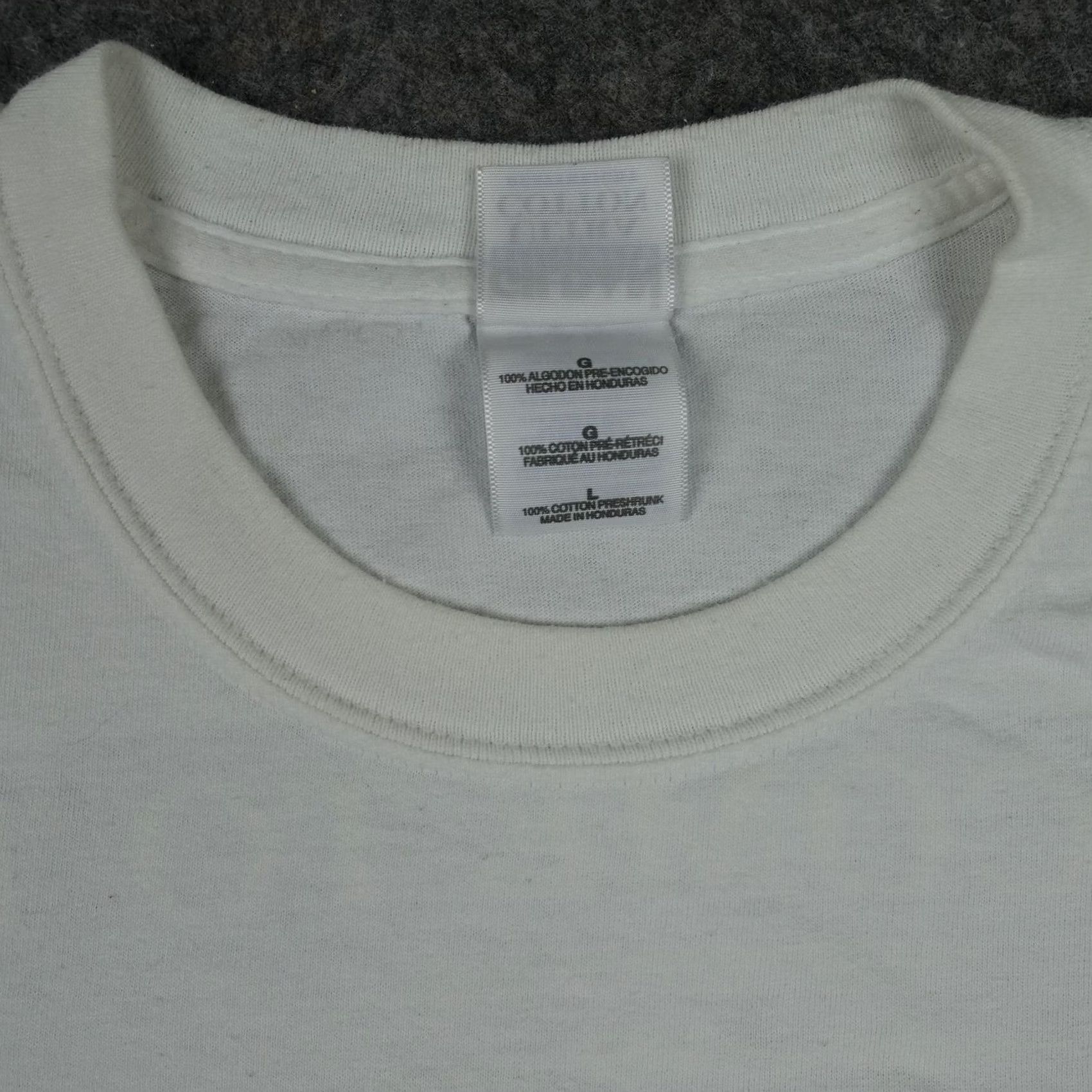 Gildan VINTAGE John Force Shirt Mens Large White Funny Car King Jungle Lion NHRA 2003 Size US L / EU 52-54 / 3 - 6 Thumbnail