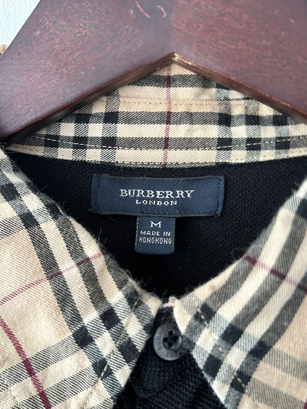 Burberry Burberry Nova Check Polo Shirt Size US M / EU 48-50 / 2 - 3 Thumbnail