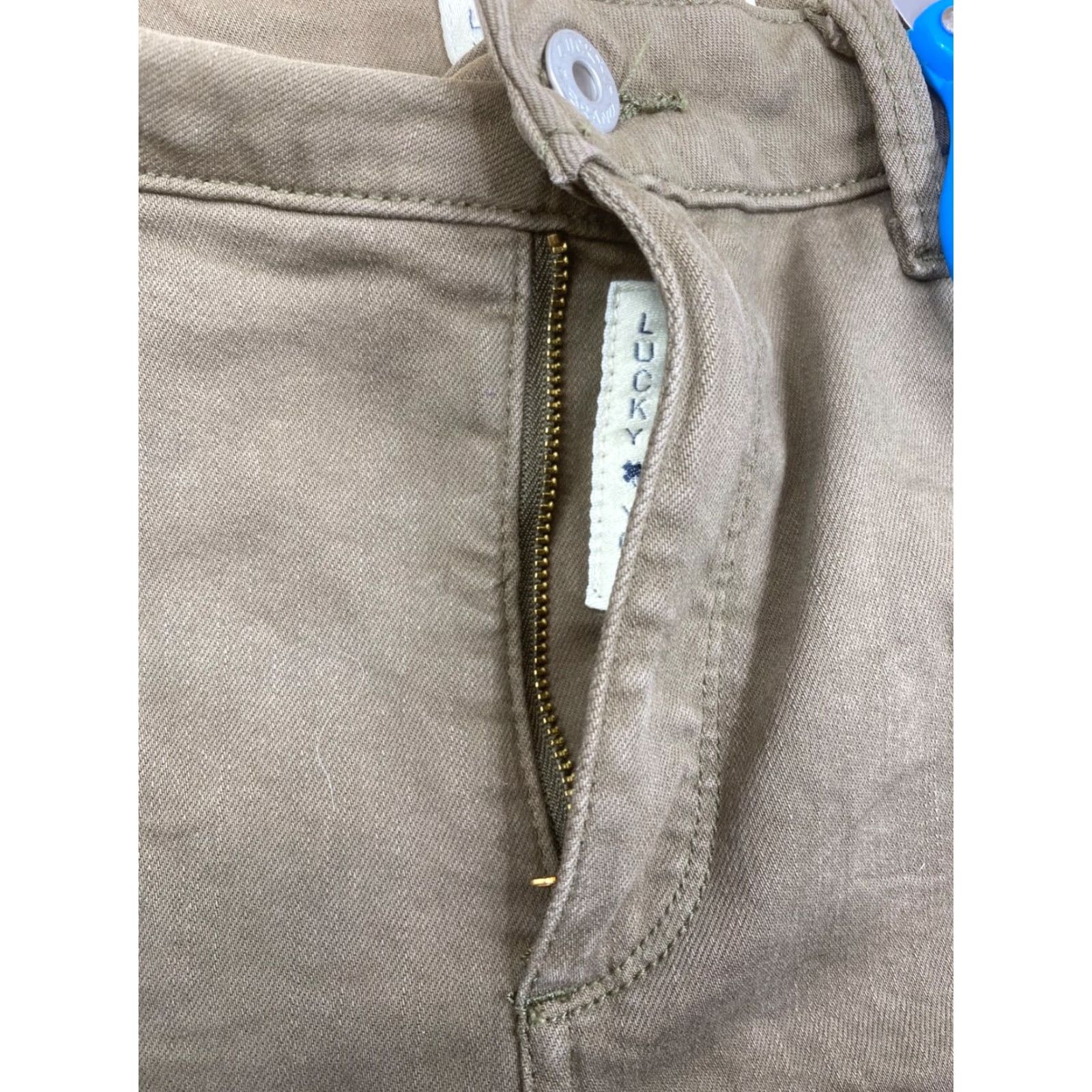 Lucky Brand Lucky Brand Jeans Women Skinny 10 Regular Brown Brown Green Casual Vintage No 7952 Size 32" / US 10 / IT 46 - 4 Thumbnail