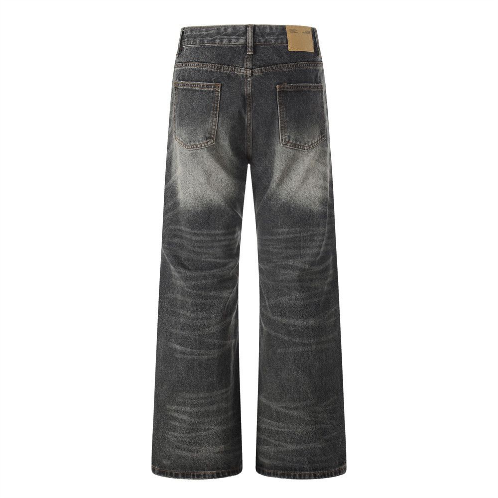 Vintage Men's Punk Retro Distressed Denim Jeans Size US 32 / EU 48 - 2 Thumbnail