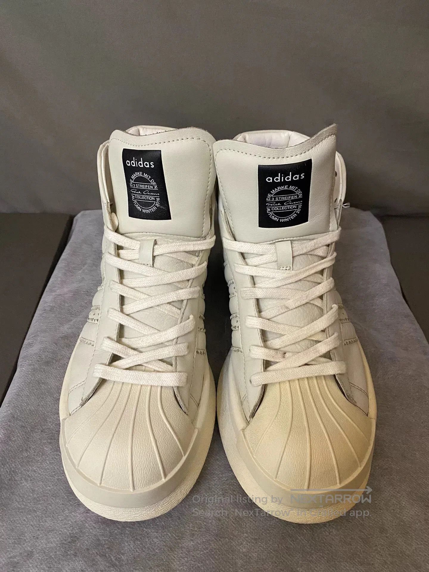 Rick Owens Rick Owens Adidas Superstar. Size US 9.5 / EU 42-43 - 2 Thumbnail