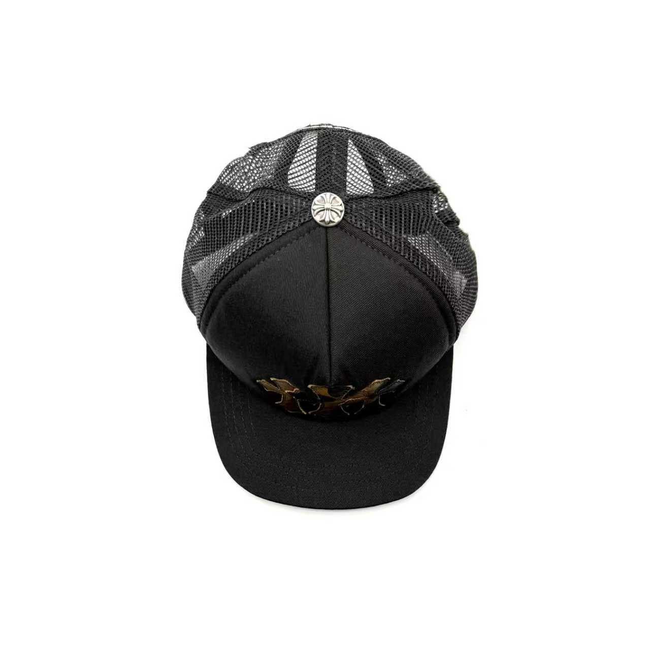 Chrome Hearts Chrome Hearts Camouflage Cross Leather Patch Baseball Cap Size ONE SIZE - 4 Thumbnail