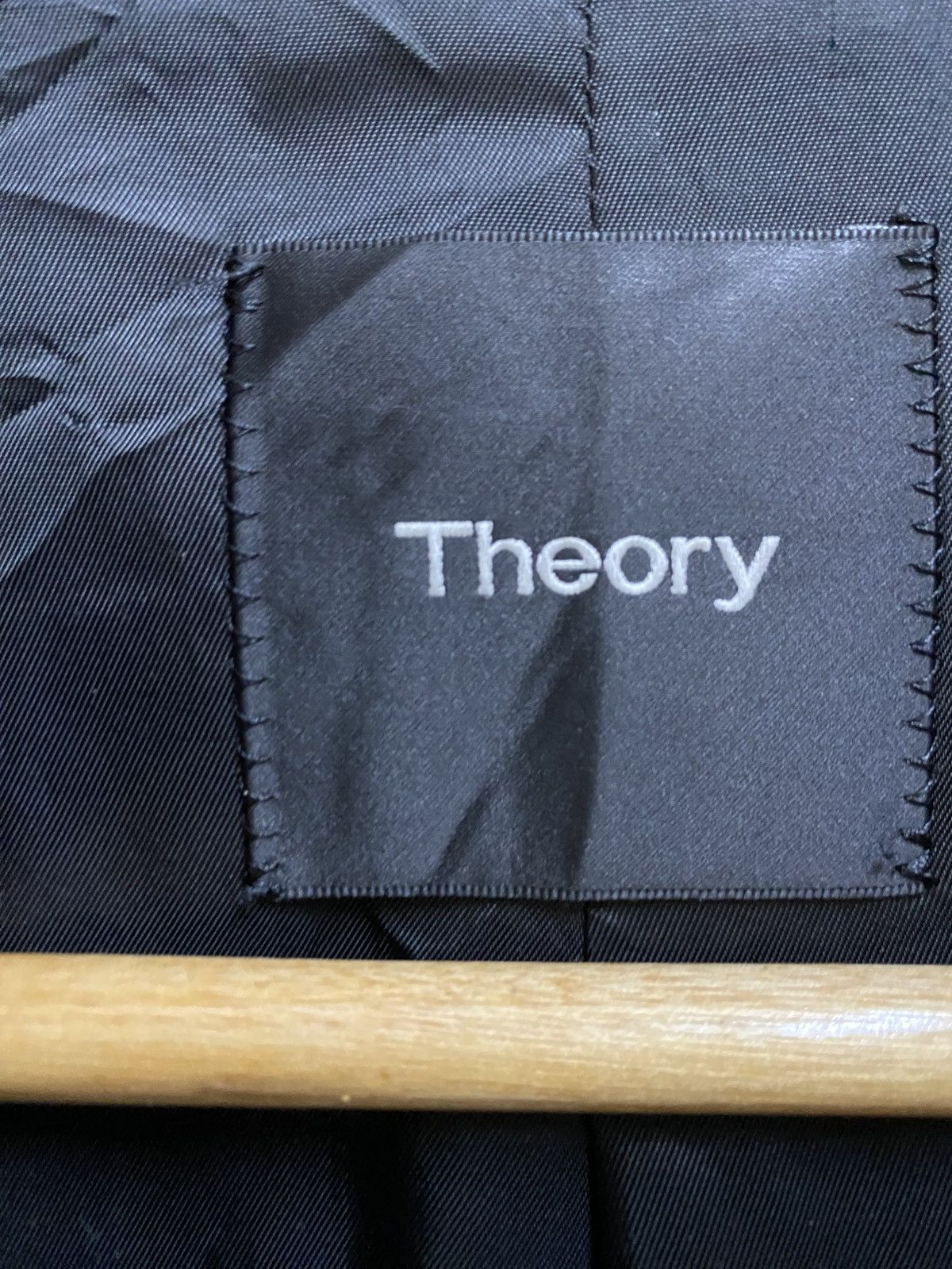Theory Theory Style Belvin WP A Soft Melton Jacket Navy Blue Size US S / EU 44-46 / 1 - 8 Thumbnail