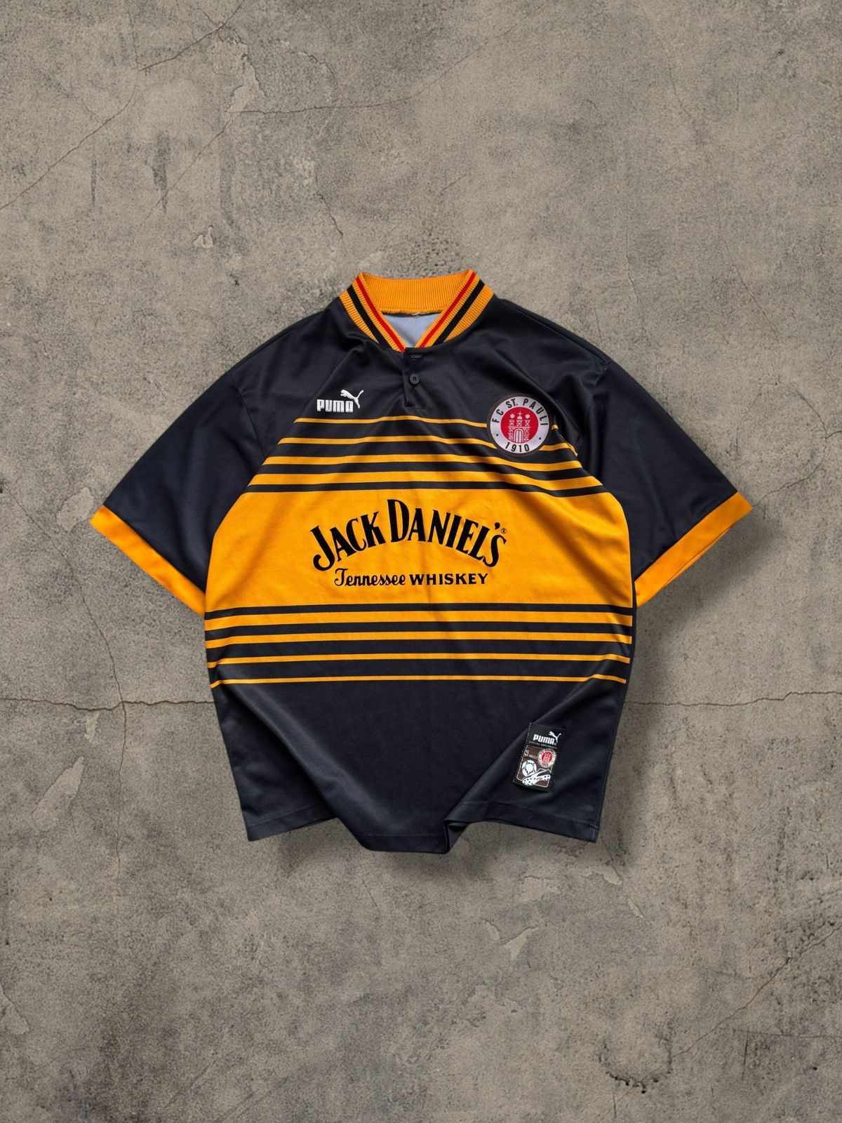 Puma RARE Puma ST. Pauli 1997 - 1998 Away Kit Size US XL / EU 56 / 4 - 1 Thumbnail