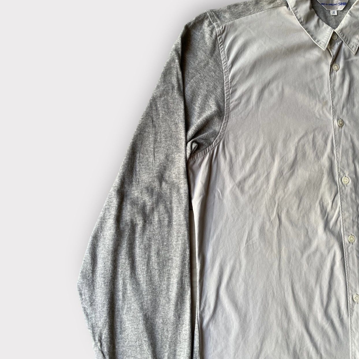 Comme des Garcons CDG Shirt Line Mix Fabric Shirt Size US M / EU 48-50 / 2 - 4 Thumbnail