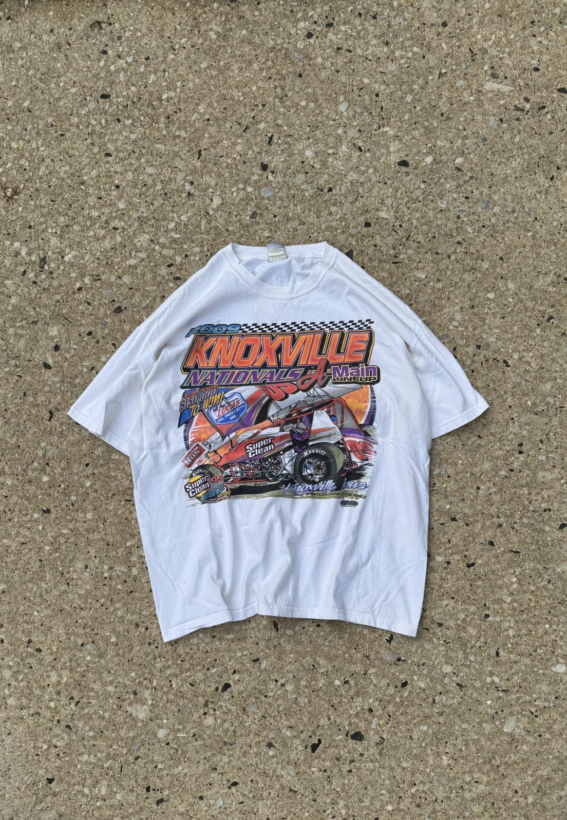 Hanes × NASCAR × Vintage Vintage NASCAR Tee "Knoxville Nationals" Size US XL / EU 56 / 4 - 1 Thumbnail
