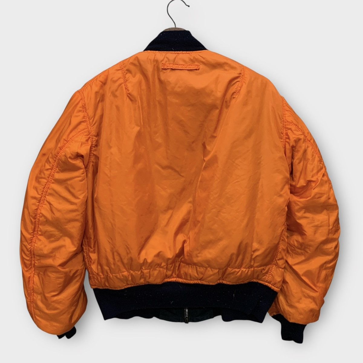 Alpha Industries VINTAGE 1990s USAF MA 1 FLIGHT BOMBER JACKET REVERSIBLE Size US M / EU 48-50 / 2 - 6 Thumbnail