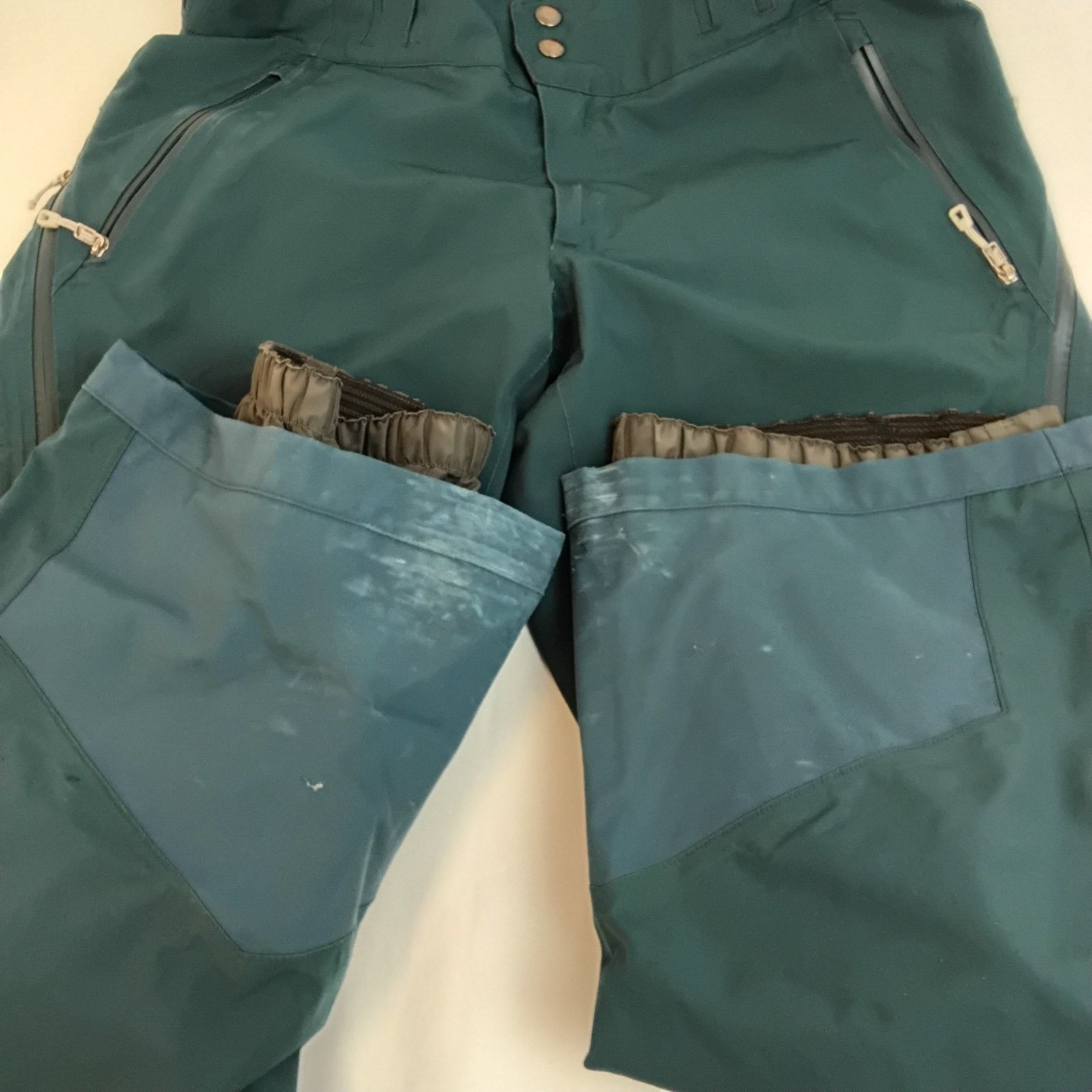 Patagonia Patagonia Goretex Snow Pants Women's M Teal Blue Recco Size 34" / US 12 / IT 48 - 6 Thumbnail