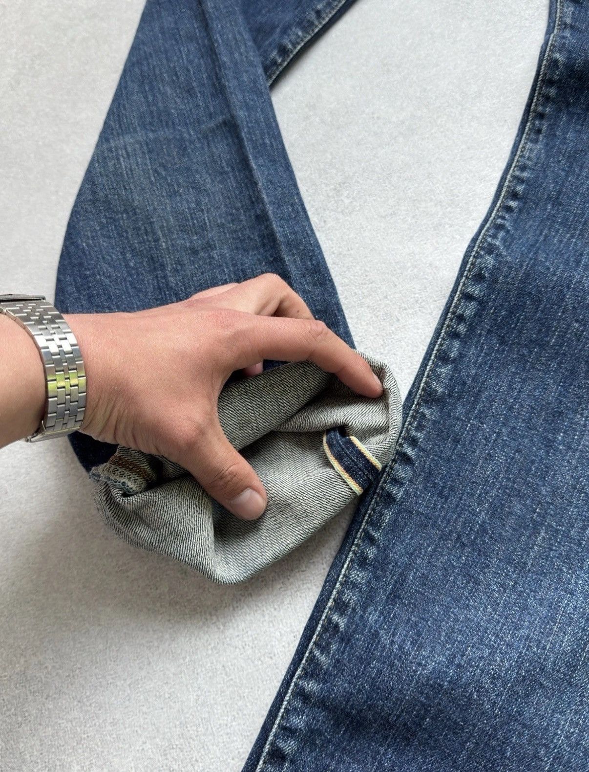 Edwin Vintage EDVIN Made In Japan Selvedge Denim Jeans Pants Men Size US 32 / EU 48 - 4 Thumbnail