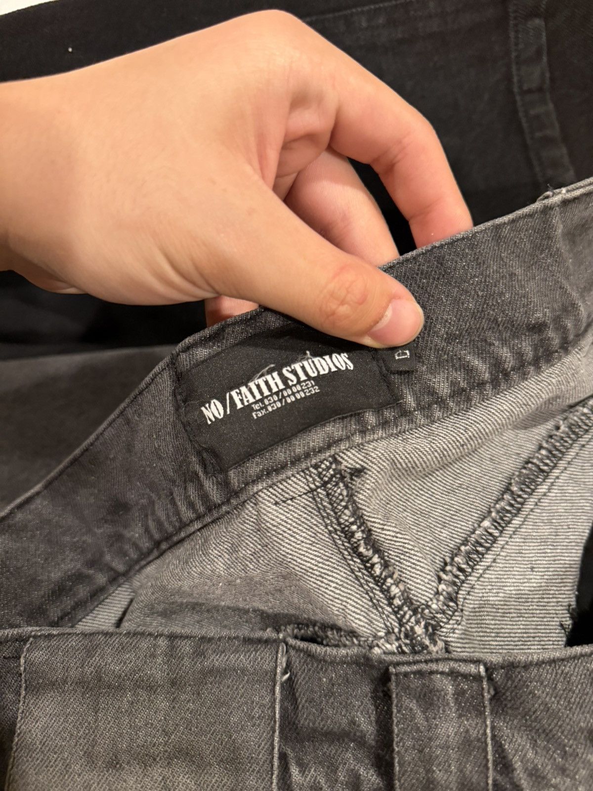 No Faith Studios No Faith Studios Dune Denim Size US 34 / EU 50 - 4 Thumbnail