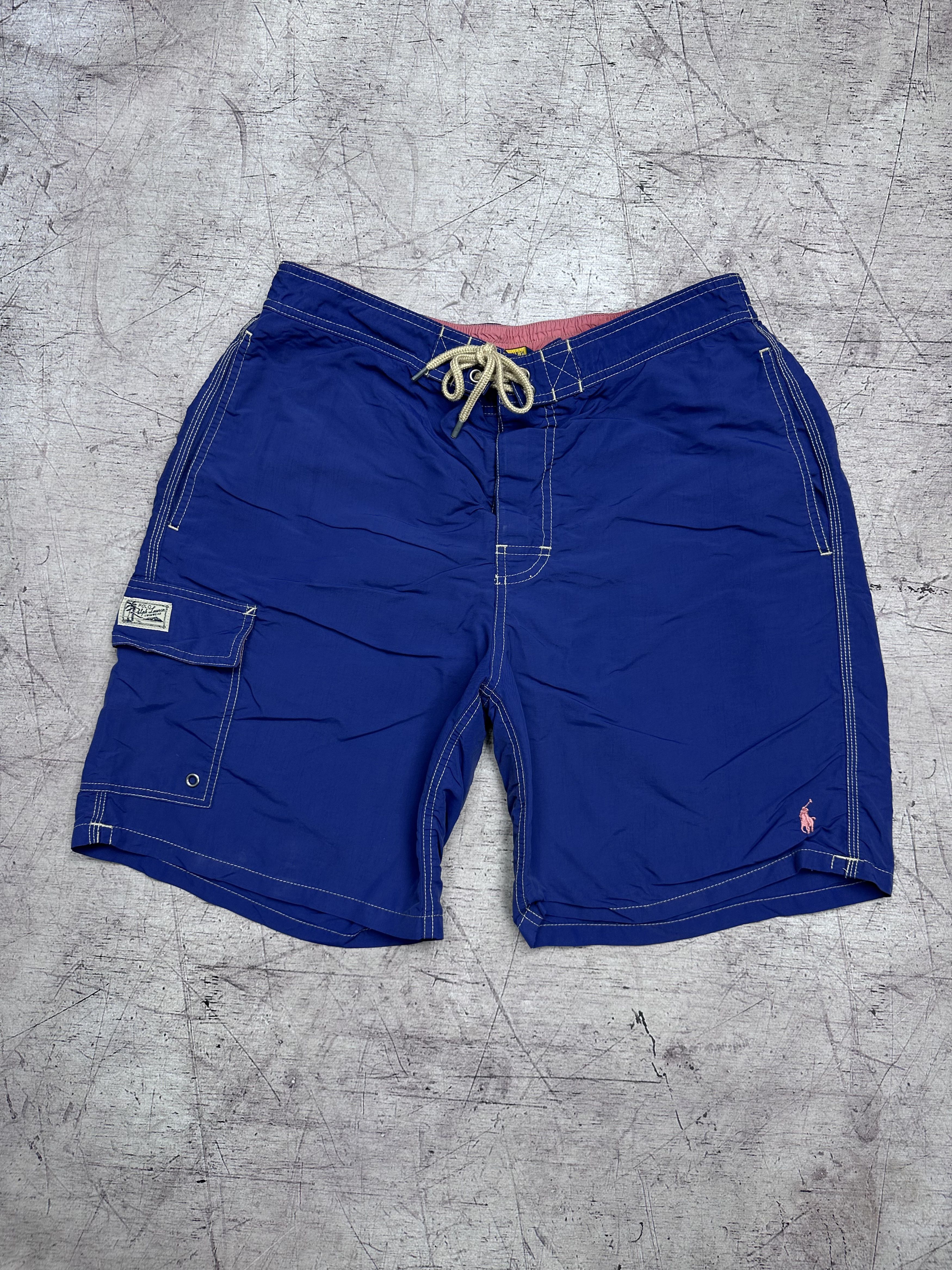 Polo Ralph Lauren Polo Ralph Lauren Mens Nylon Swimming Shorts Size US 34 / EU 50 - 1 Thumbnail