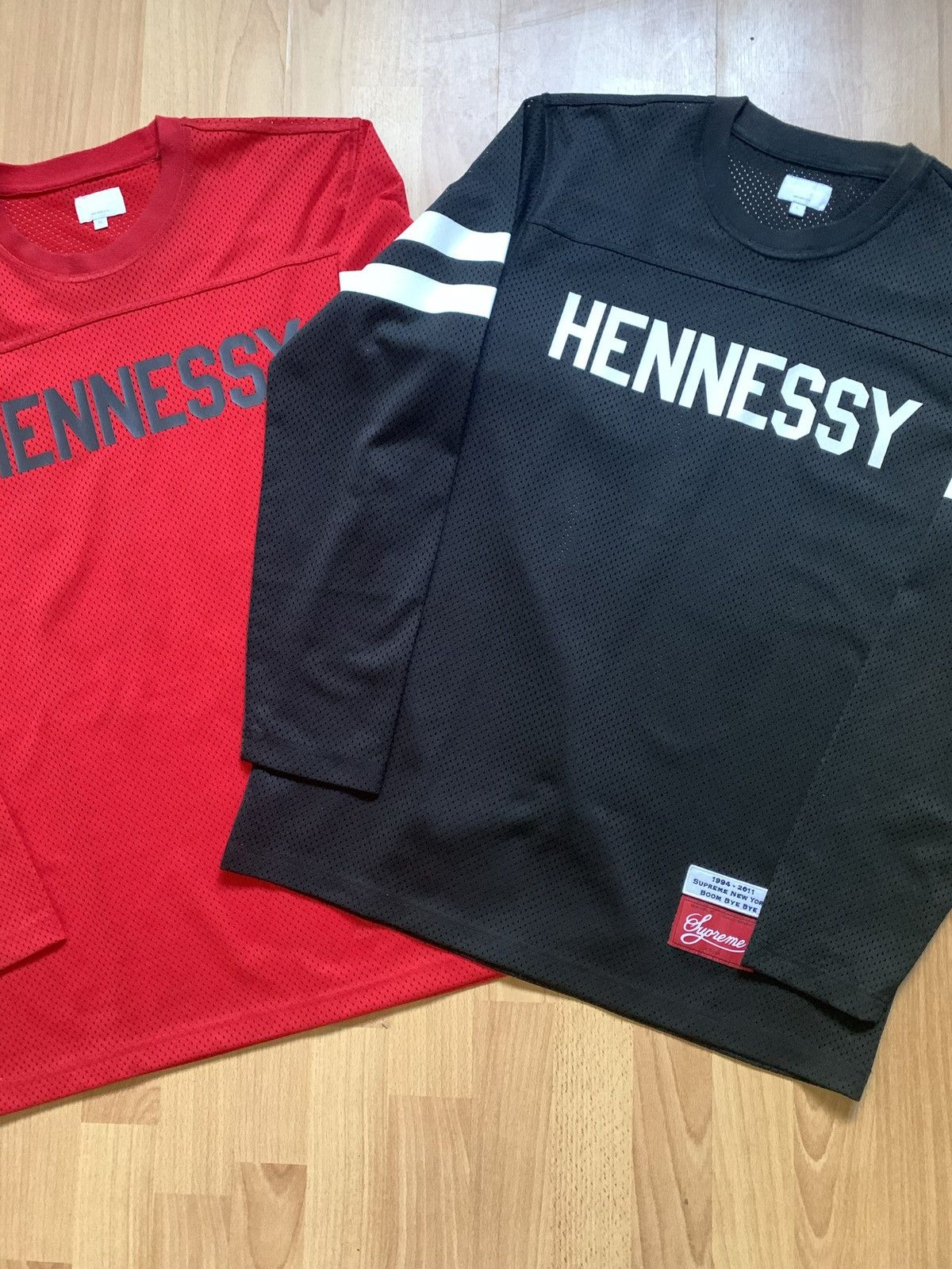 Supreme Supreme 2011 Hennessy Football Jersey Mesh Black L Prodigy Size US L / EU 52-54 / 3 - 13 Thumbnail