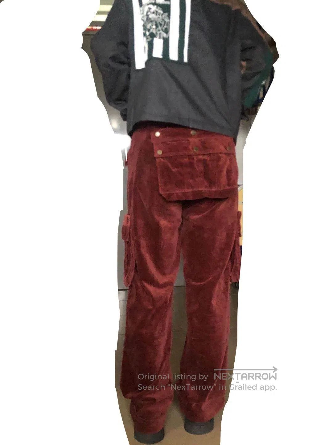 VINNY's vintage multy pocket corduroy pants. Size US 27 - 4 Thumbnail