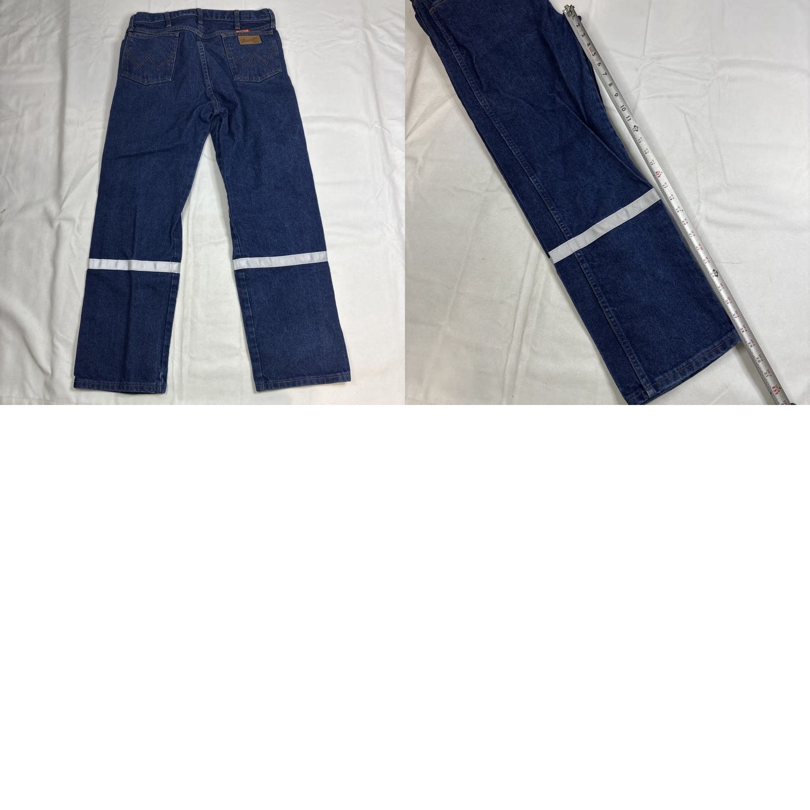 Wrangler Wrangler Jeans Mens 34x32 Blue FR13MWZ Cowboy Denim Western Welder FR Jeans Cowboy Cut Tapered Mens Blue 34x32 Wrangler 13MWZ Size US 34 / EU 50 - 8 Thumbnail