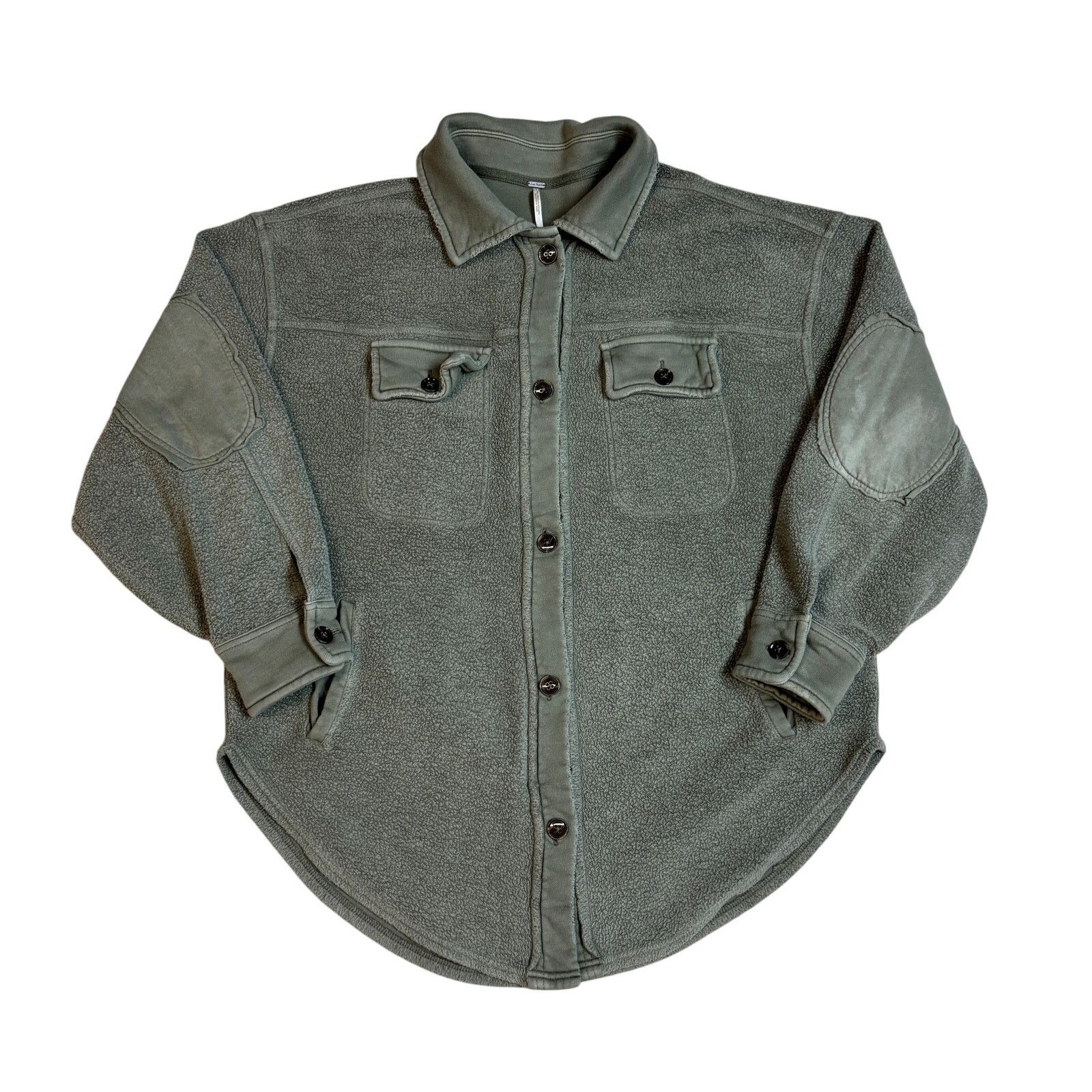 Free People Free People Ruby Shacket Fleece Jacket Women's XS Boho Indie Size XS / US 0-2 / IT 36-38 - 1 Thumbnail