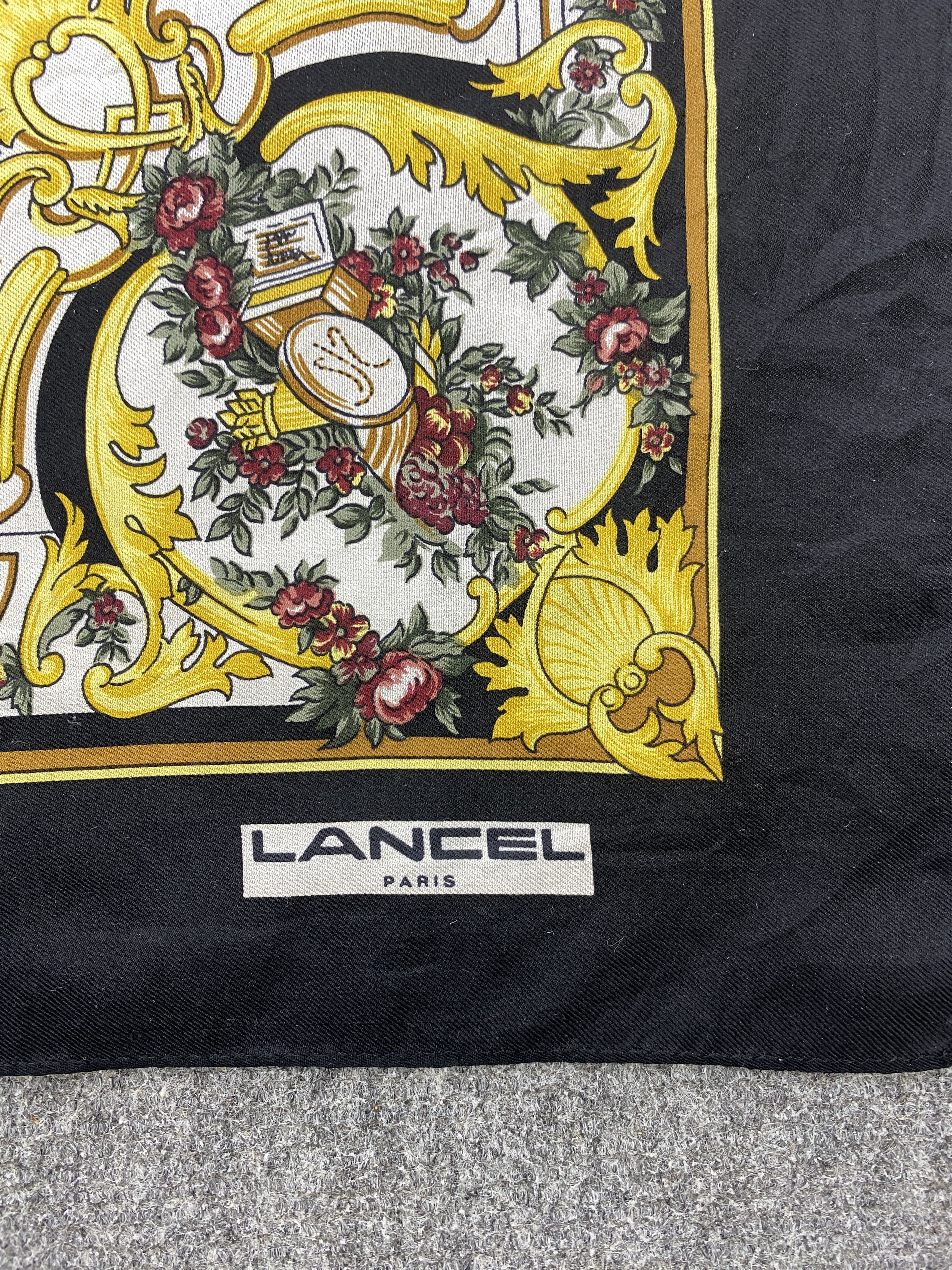 Lancel Lancel Silk Scarf Handkerchief Bandana / Neckerchief HKC0706 Size ONE SIZE - 6 Thumbnail